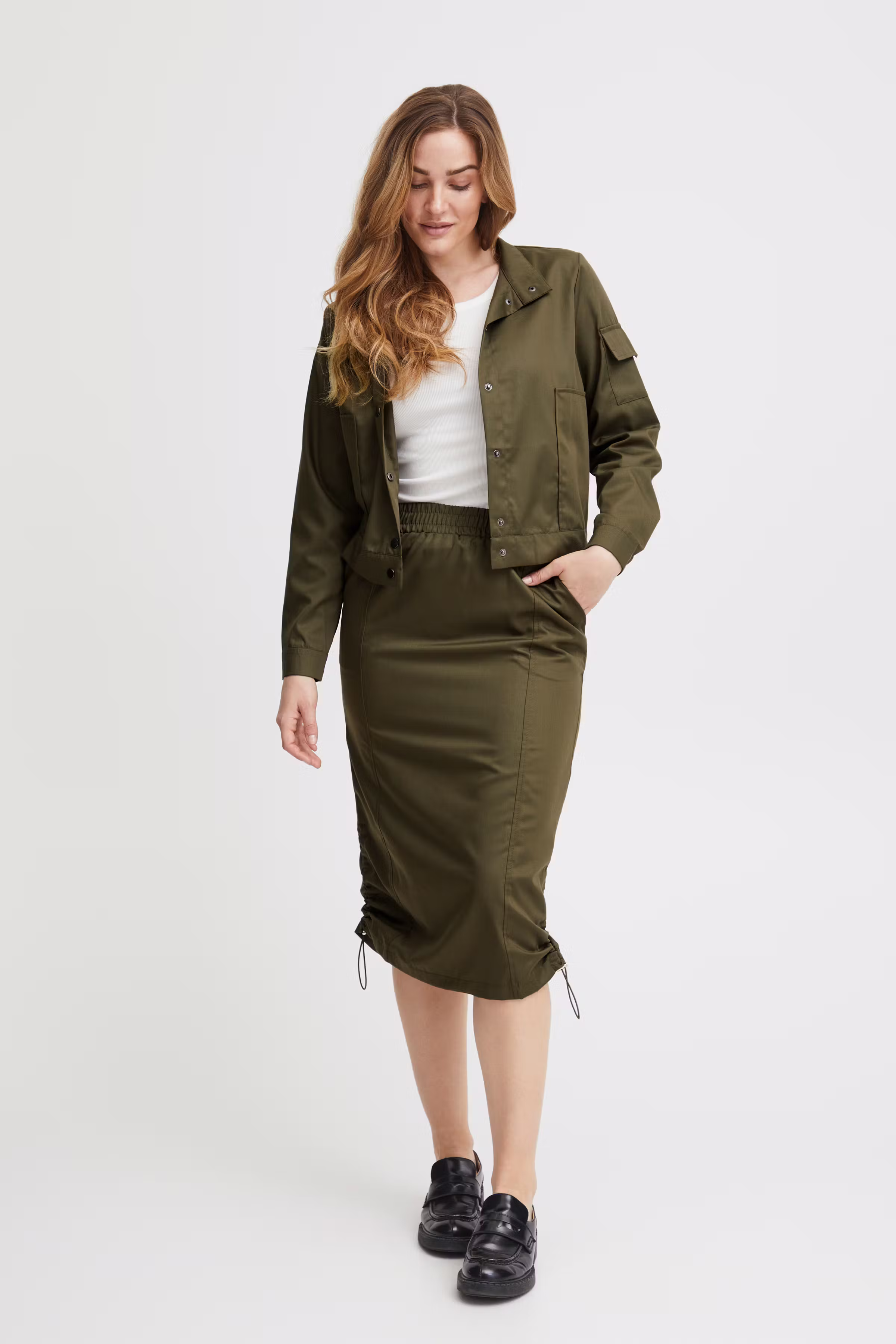 FXCOVINA Skjørt LOOKBOOK FRONT 20613132-180515