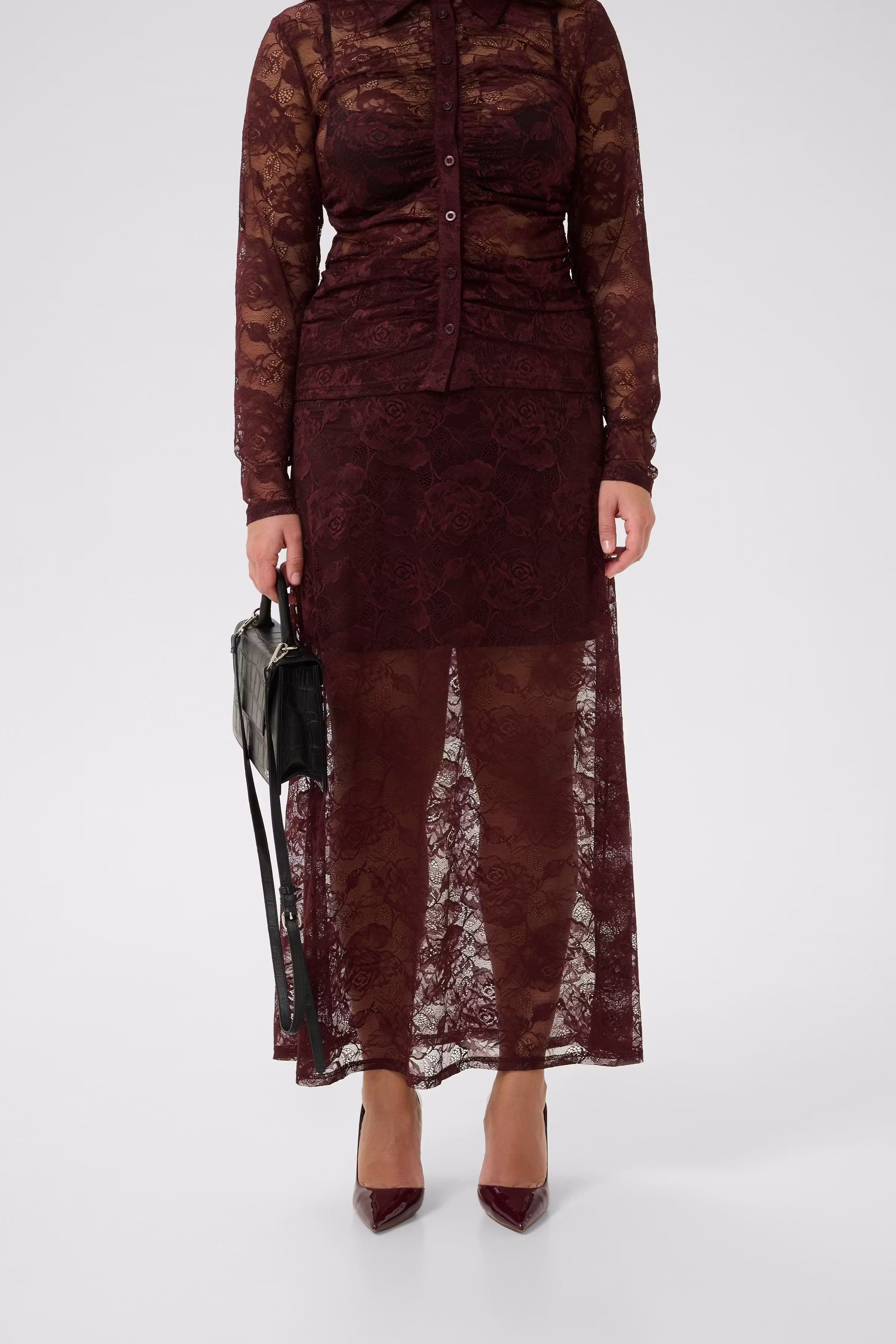 GZleala Kanten rok LOOKBOOK FRONT 10910527-108291