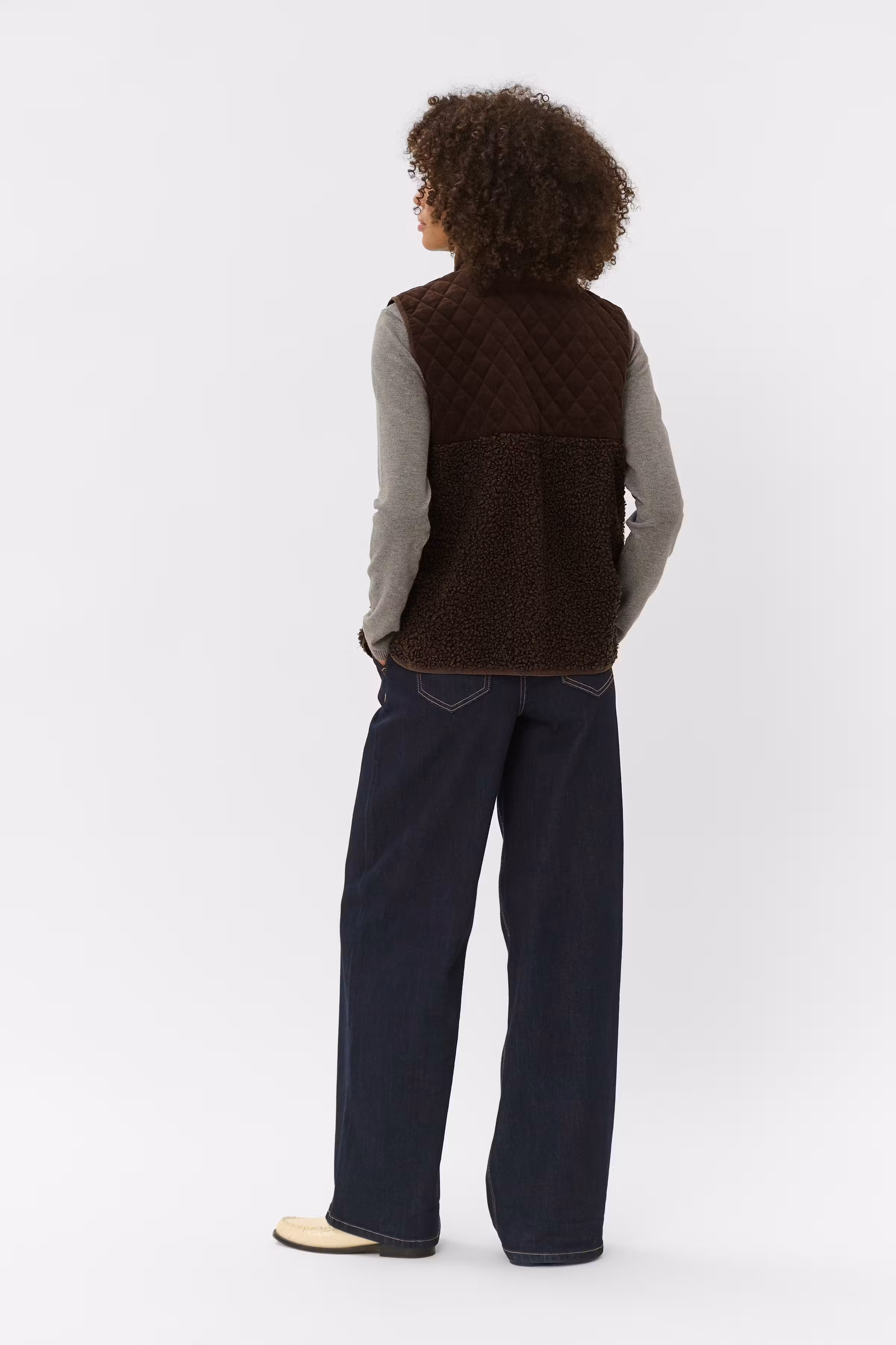 CUlenia Teddy vest LOOKBOOK BACK 50113440-190915