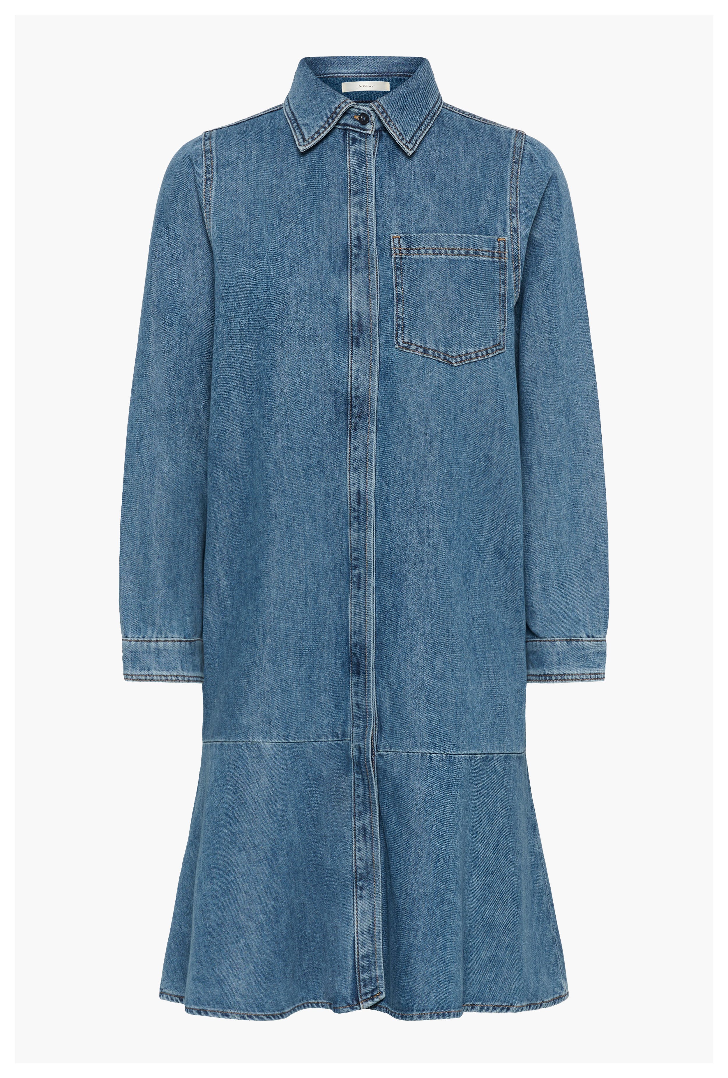 DOPHINAIW Denim Jurk PACK FRONT 30112323-900006619