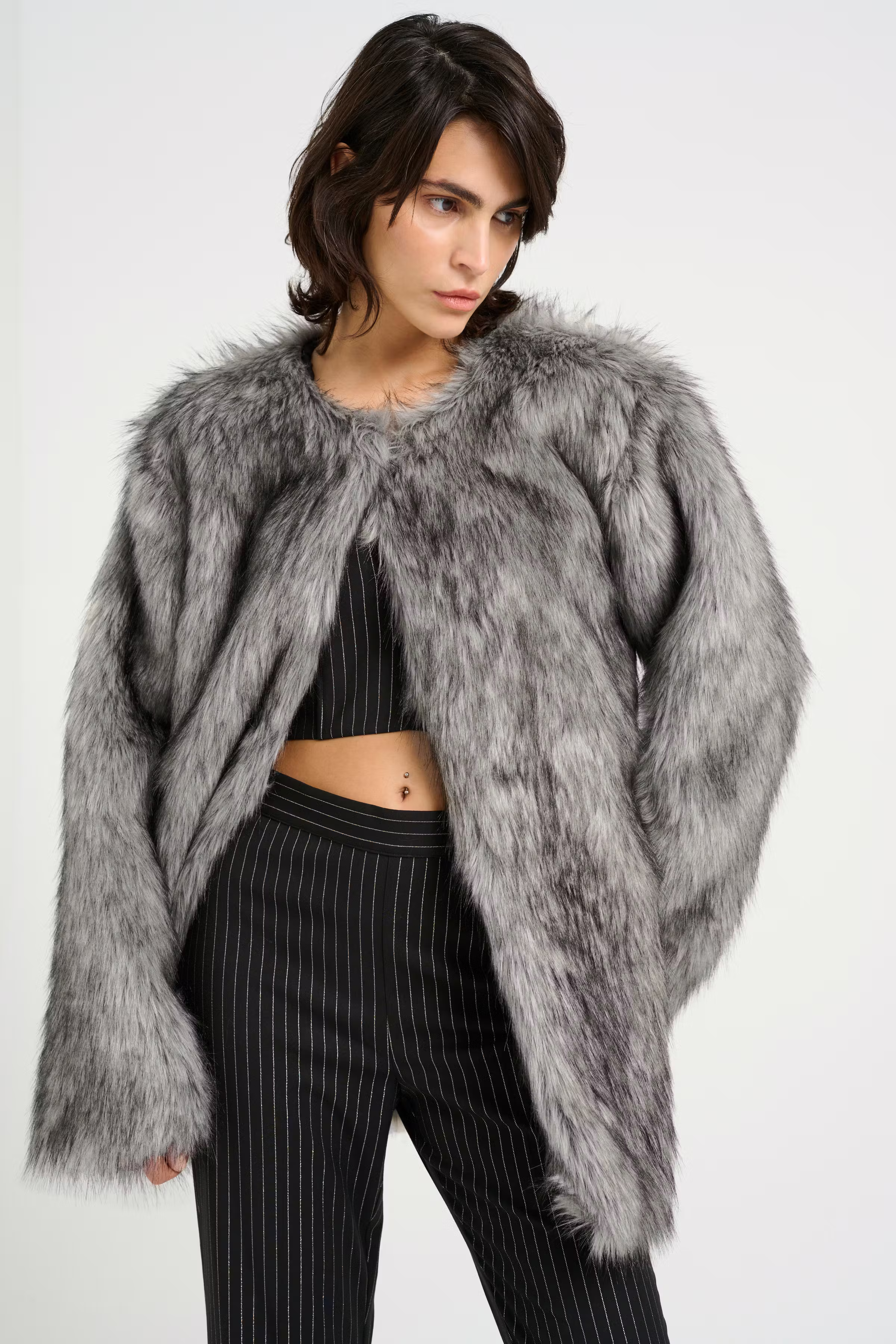 WiliaGZ Faux fur jas LOOKBOOK FRONT 10909842-106900