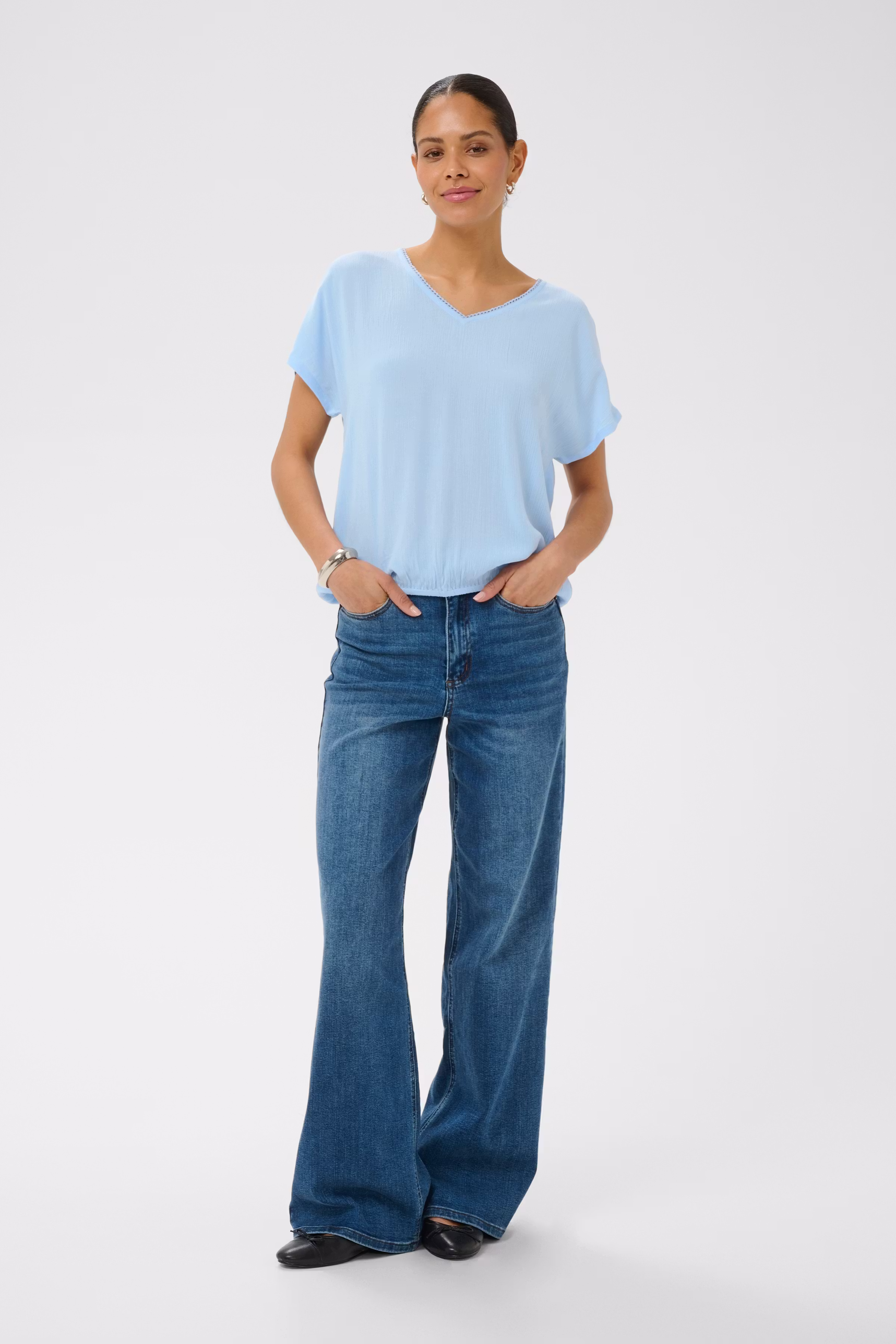 KAamber Bluse LOOKBOOK FRONT 10512514-154031