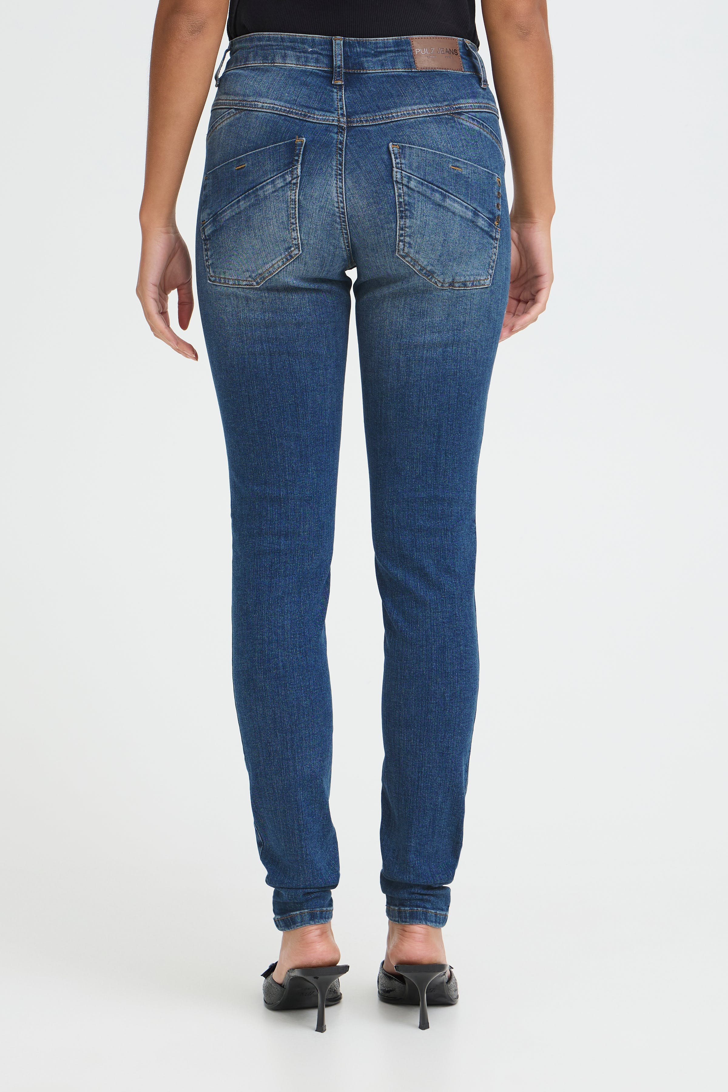PZCARMEN Hw Jeans Skinny Leg LOOKBOOK BACK 50204829-5001901