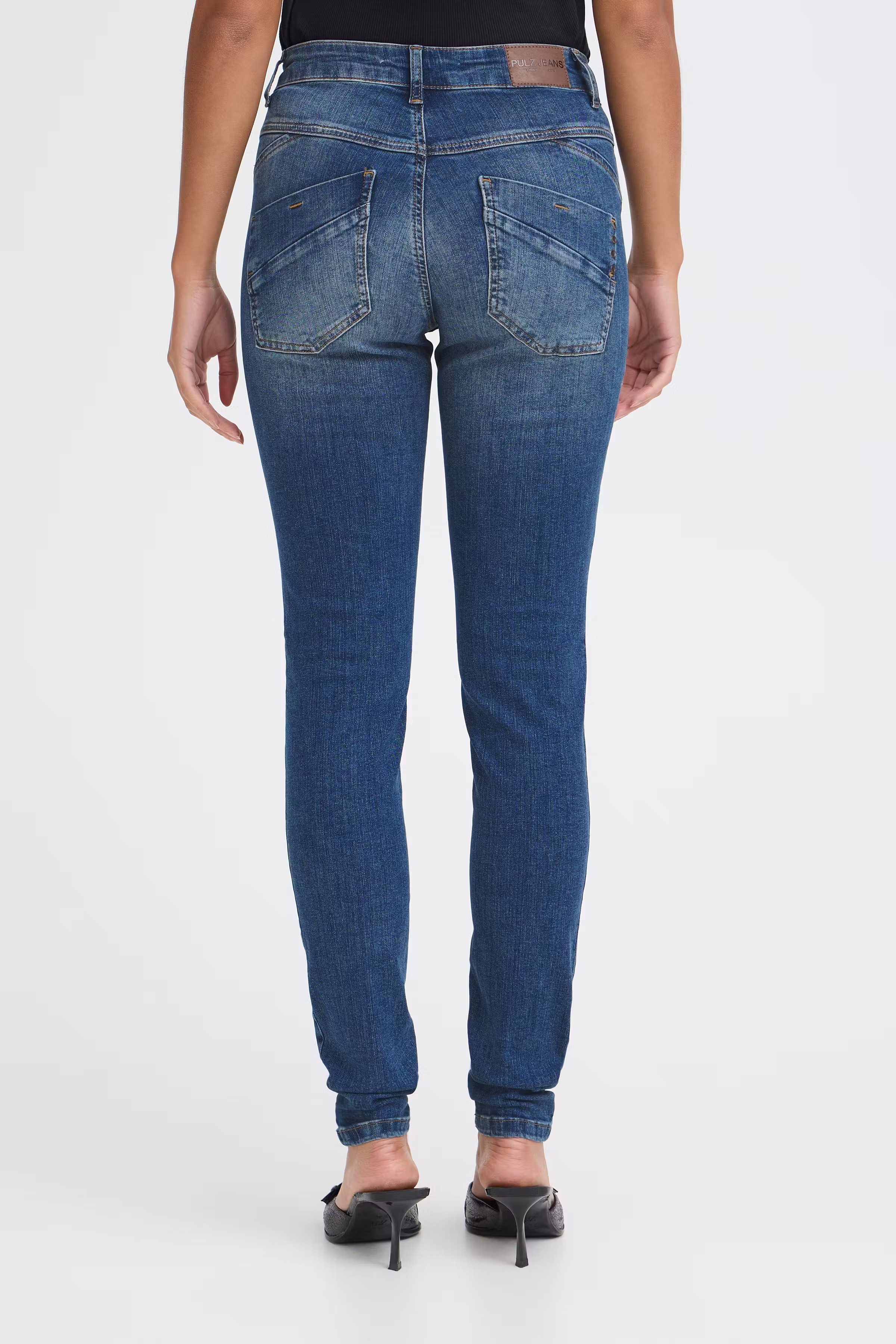 PZCARMEN Hw Jeans Skinny Leg LOOKBOOK BACK 50204829-5001901