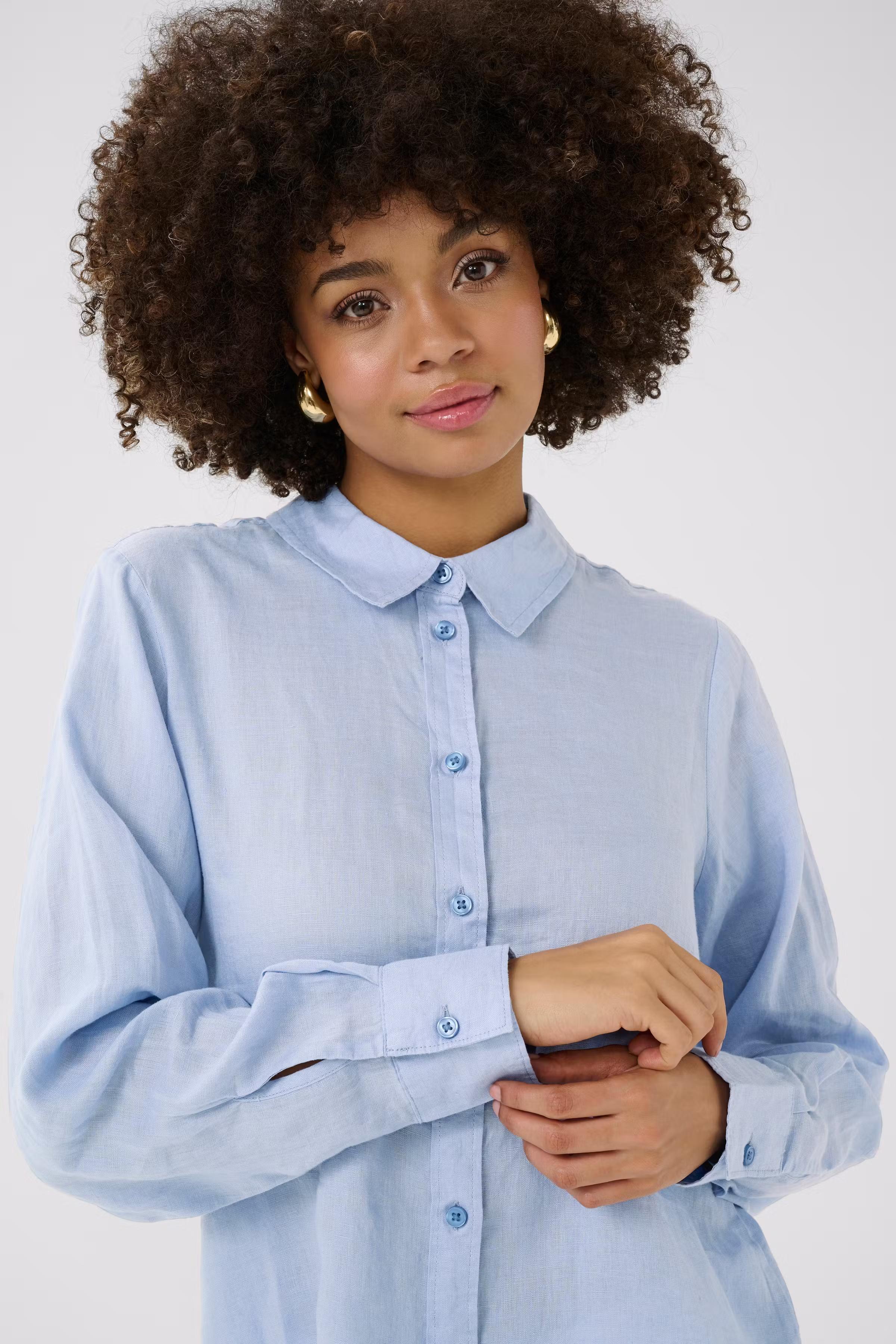 CUnyssa 100% Lin Skjorte LOOKBOOK DETAIL 50111694-164019