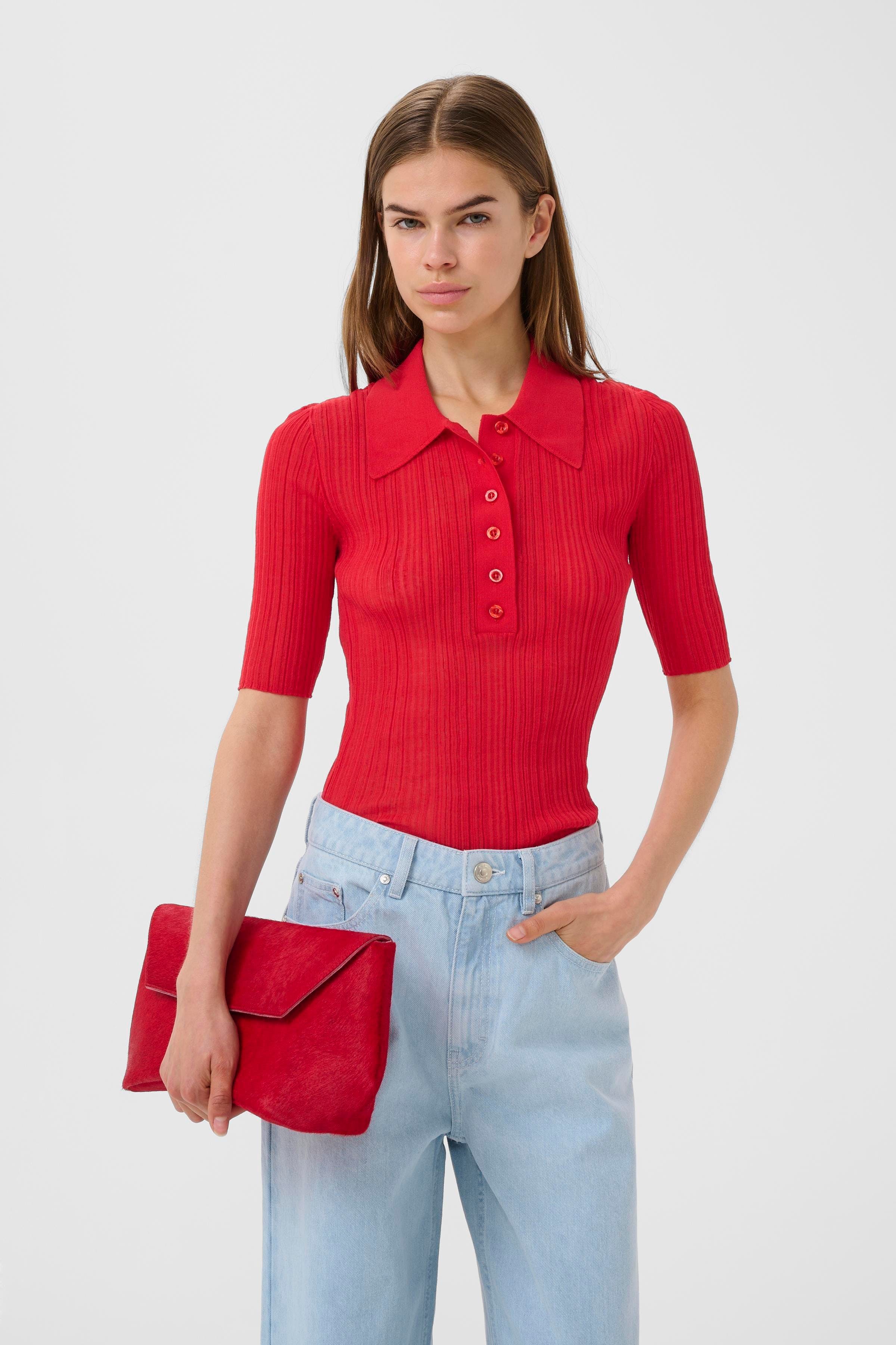 GZclene Poloshirt LOOKBOOK FRONT 10911077-181660