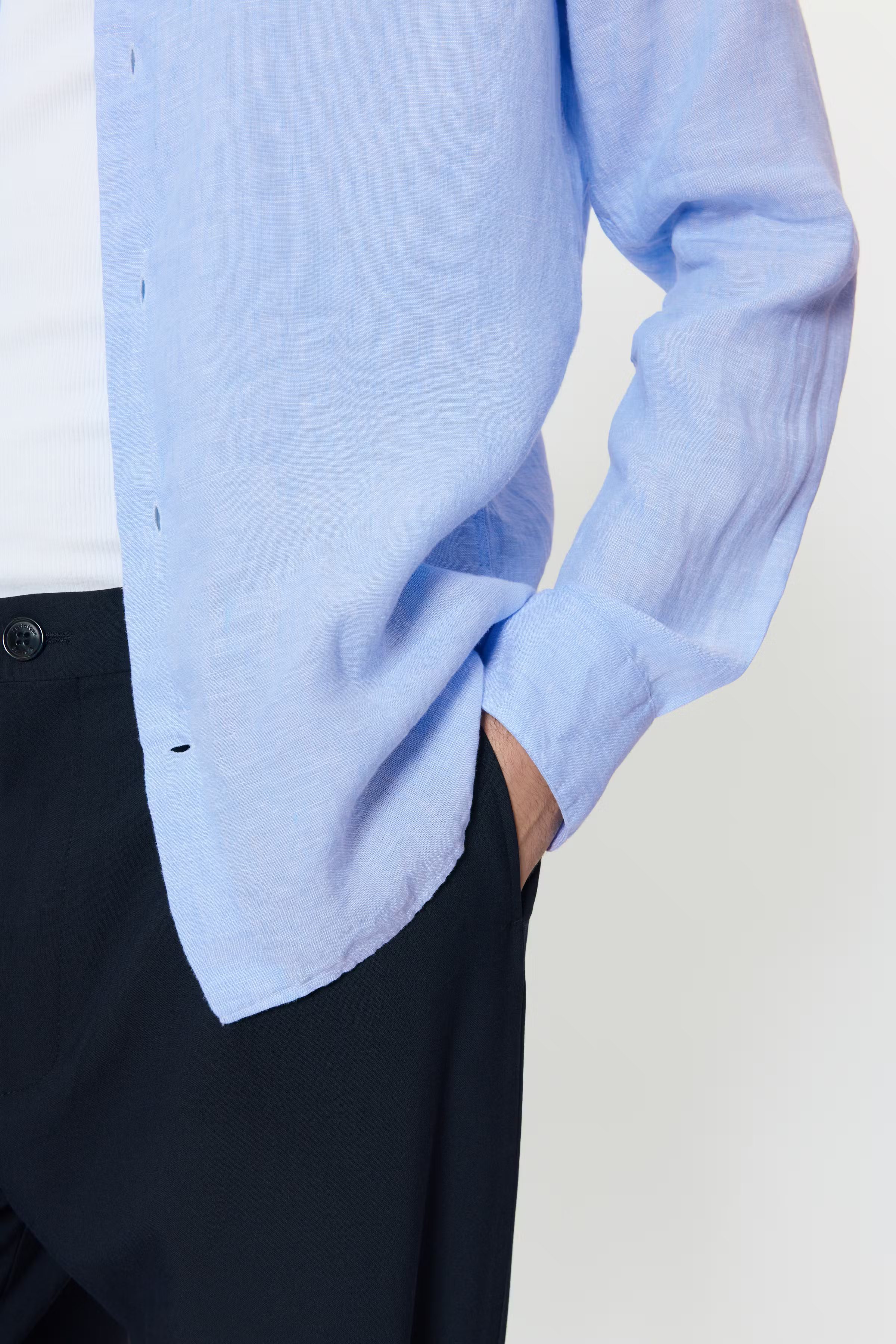 MAmarc linen shirt LOOKBOOK DETAIL 30205841-154030