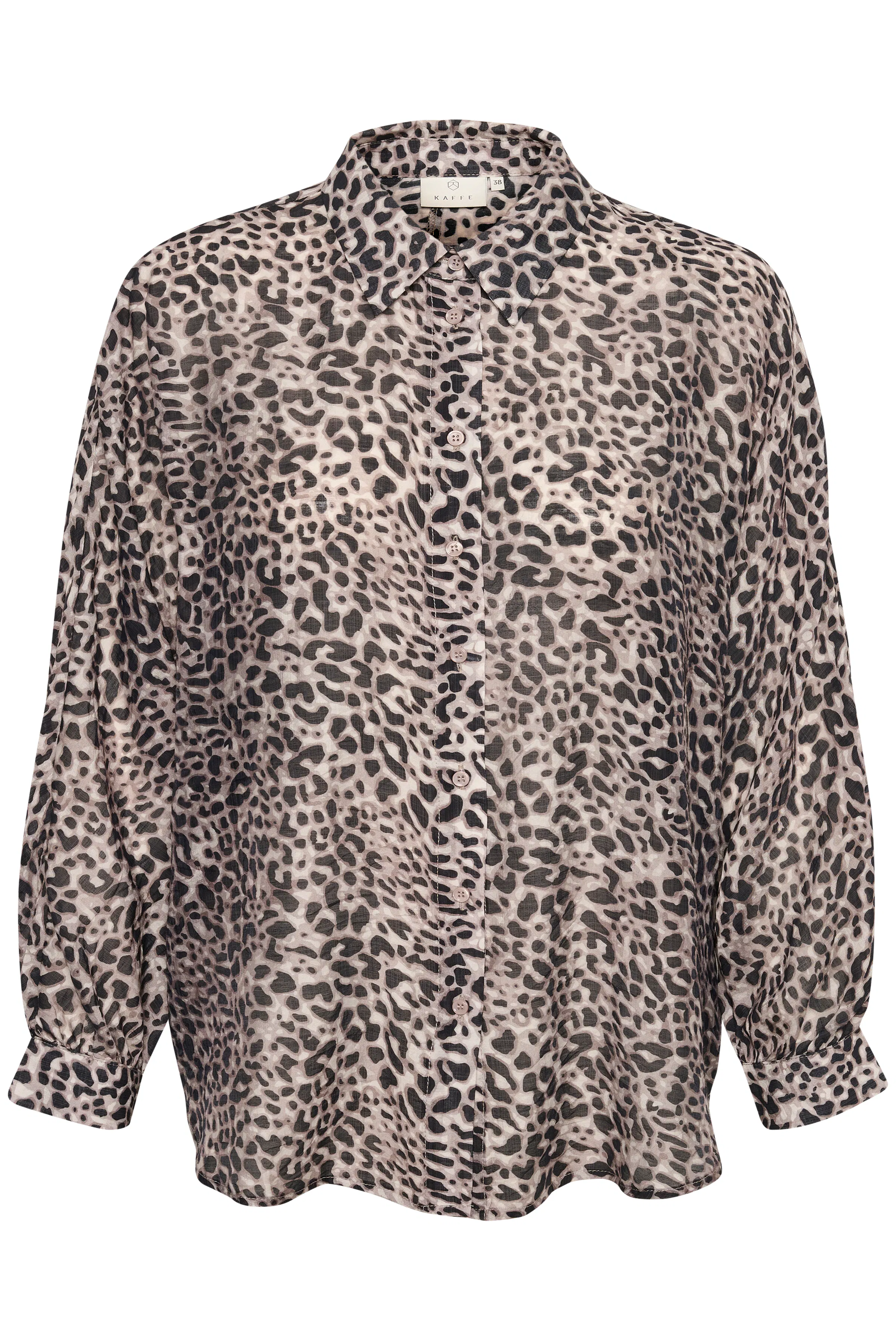 KAvita Leopardskjorte PACK FRONT 10508574-105752