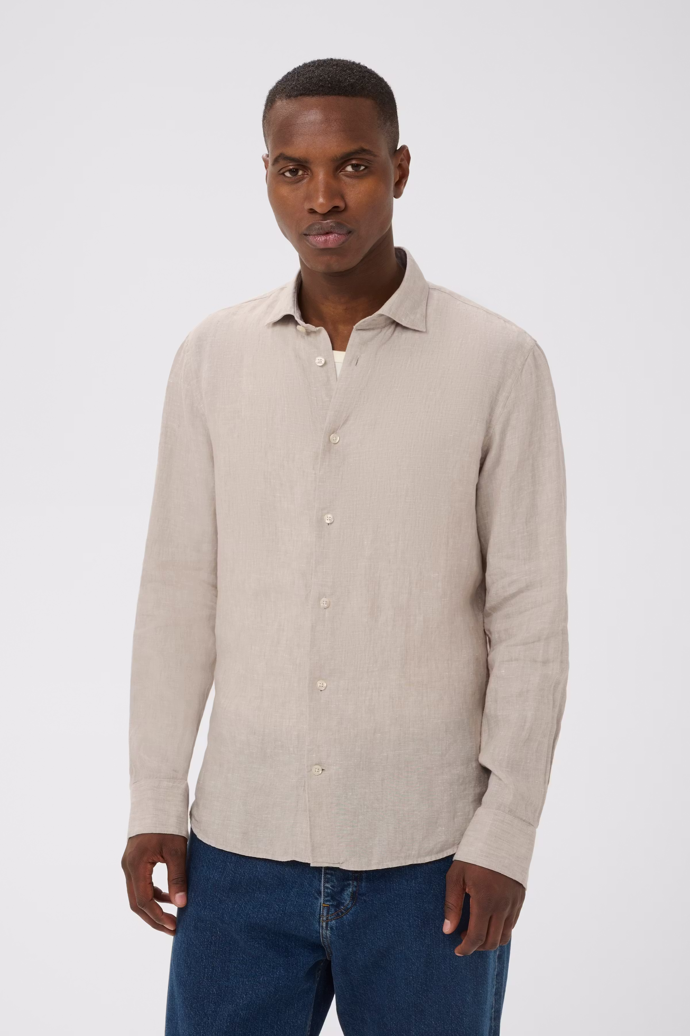 MAmarc Leinenhemd LOOKBOOK FRONT 30205841-161105