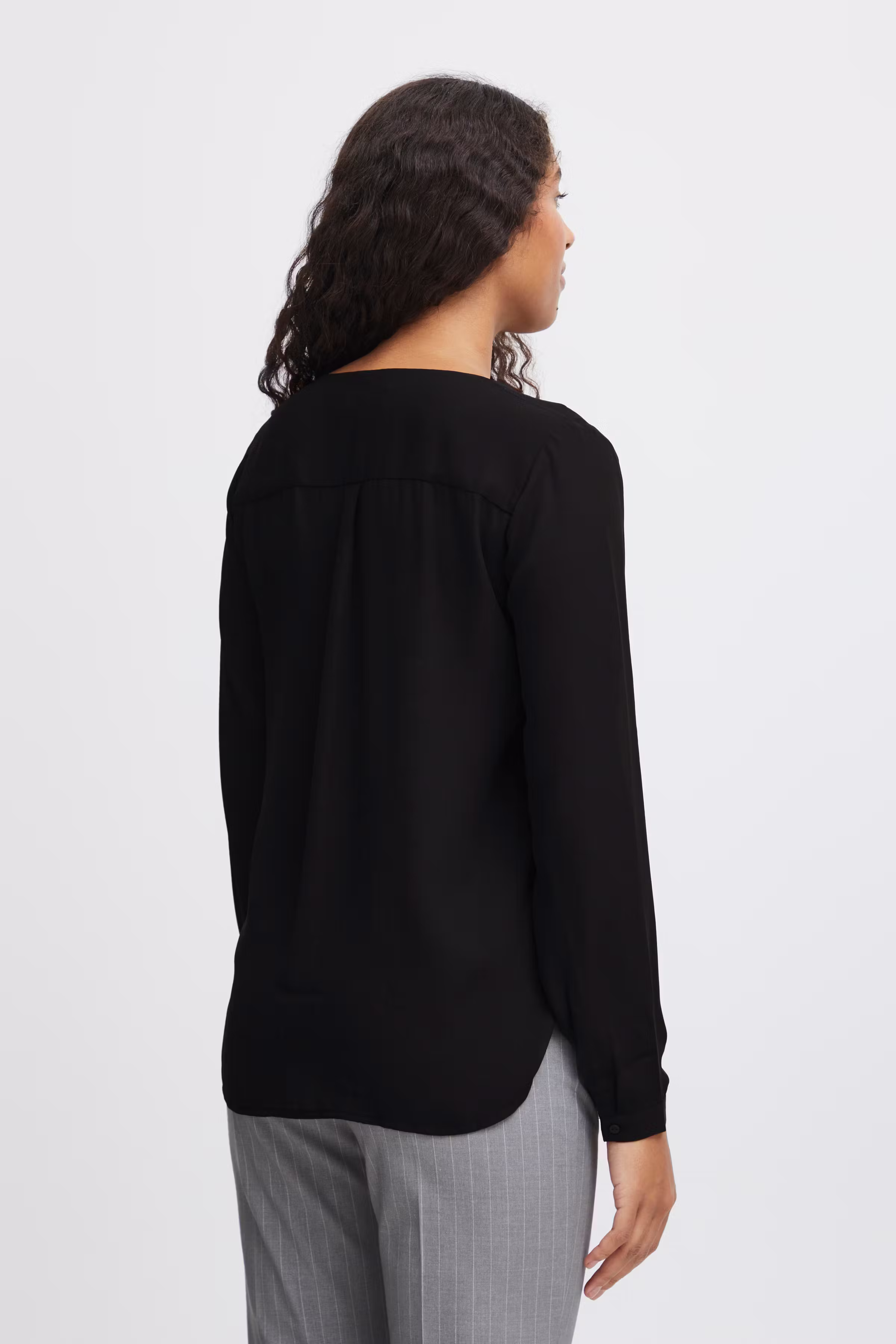 Overhemd met lang mouwen LOOKBOOK BACK 20804299-80001