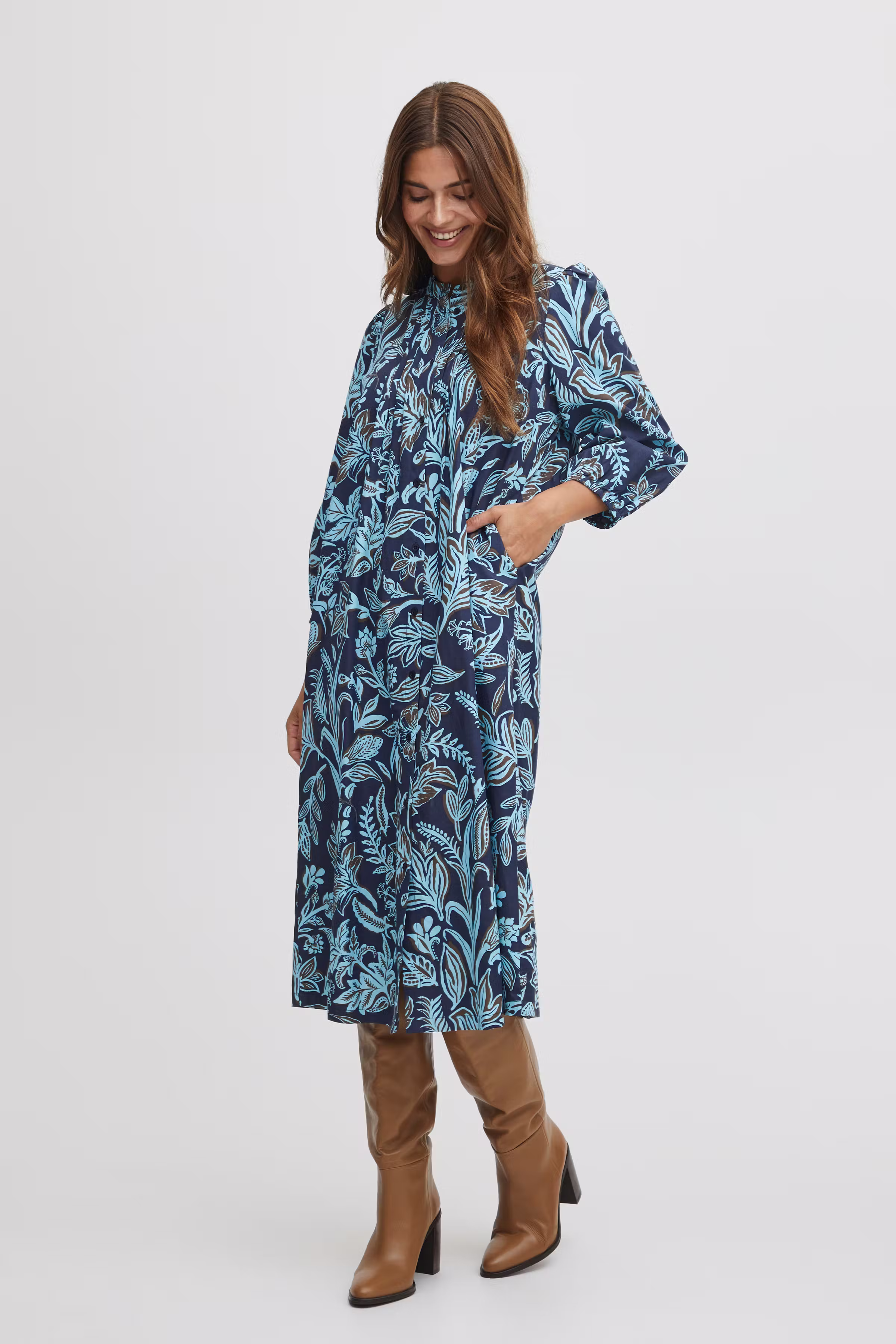 FRSHIRLA Kjole LOOKBOOK FRONT 20612409-200119