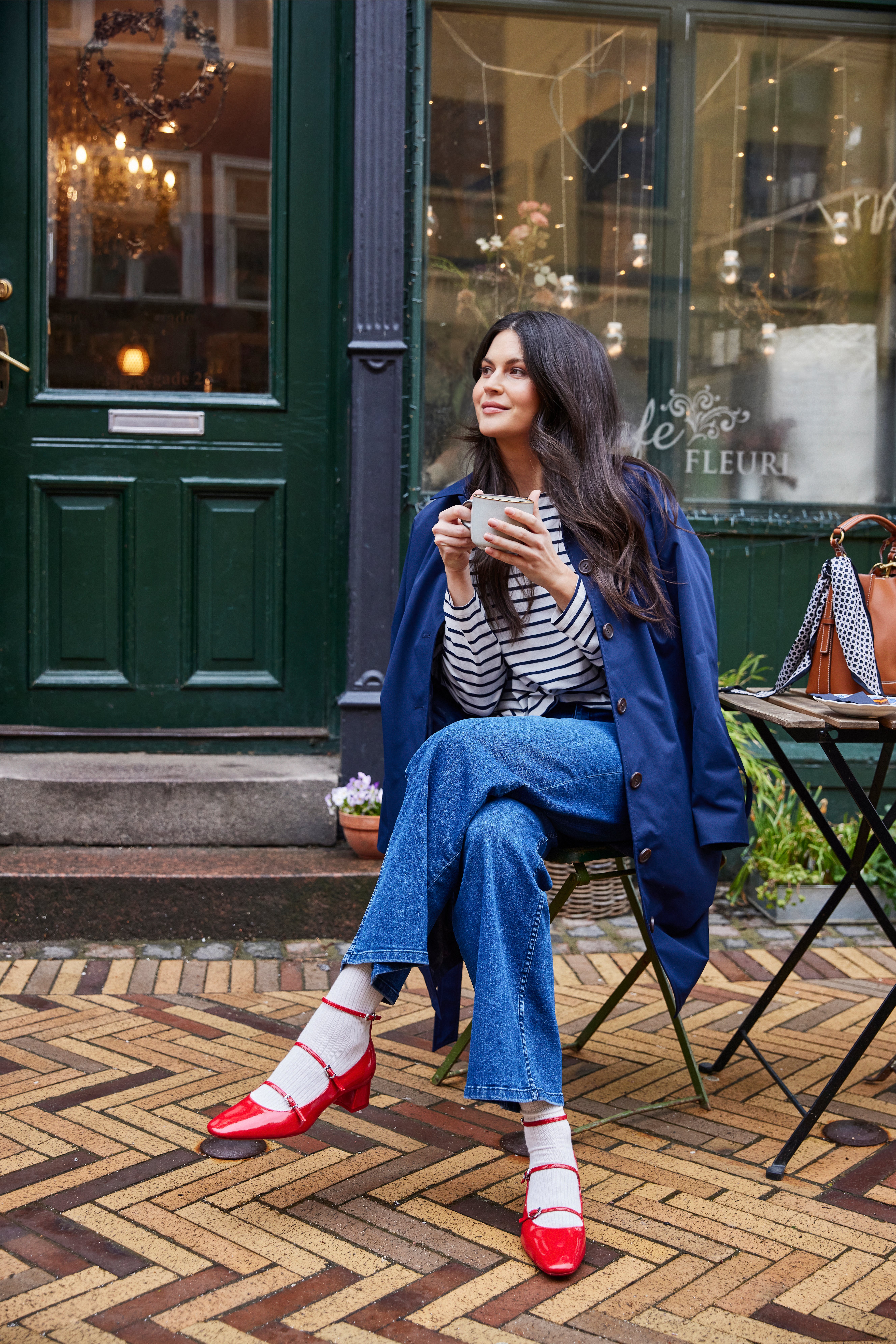 FRSIVA Langærmet T-shirt LOCATION NONE 20615143-204205