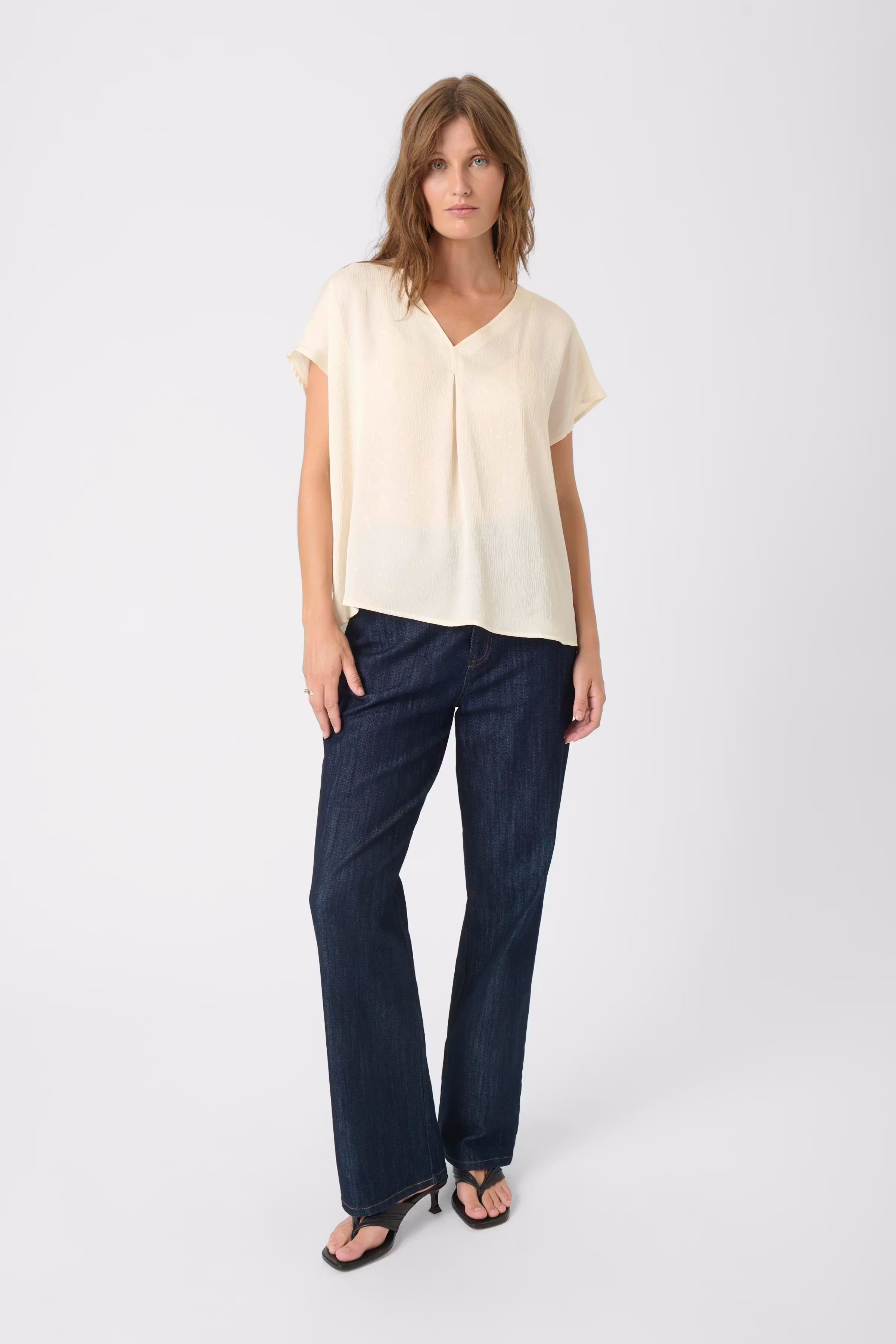 SLIoana Bluse LOOKBOOK FRONT 30407198-110701
