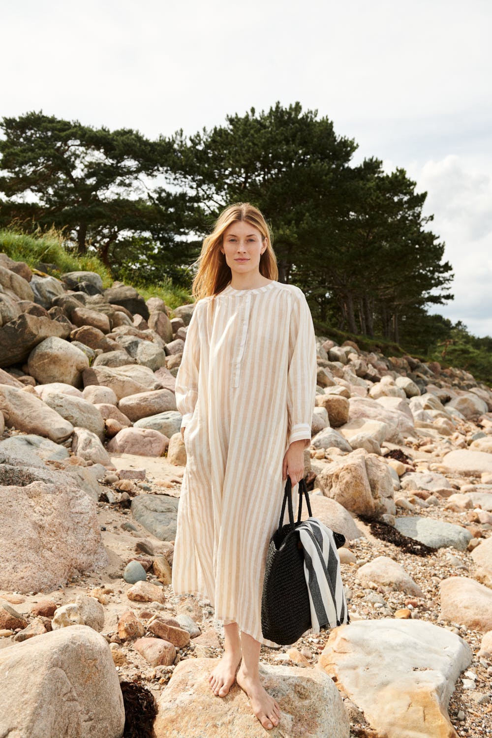 AliaPW Lang hørkjole LOCATION NONE 30307657-302910