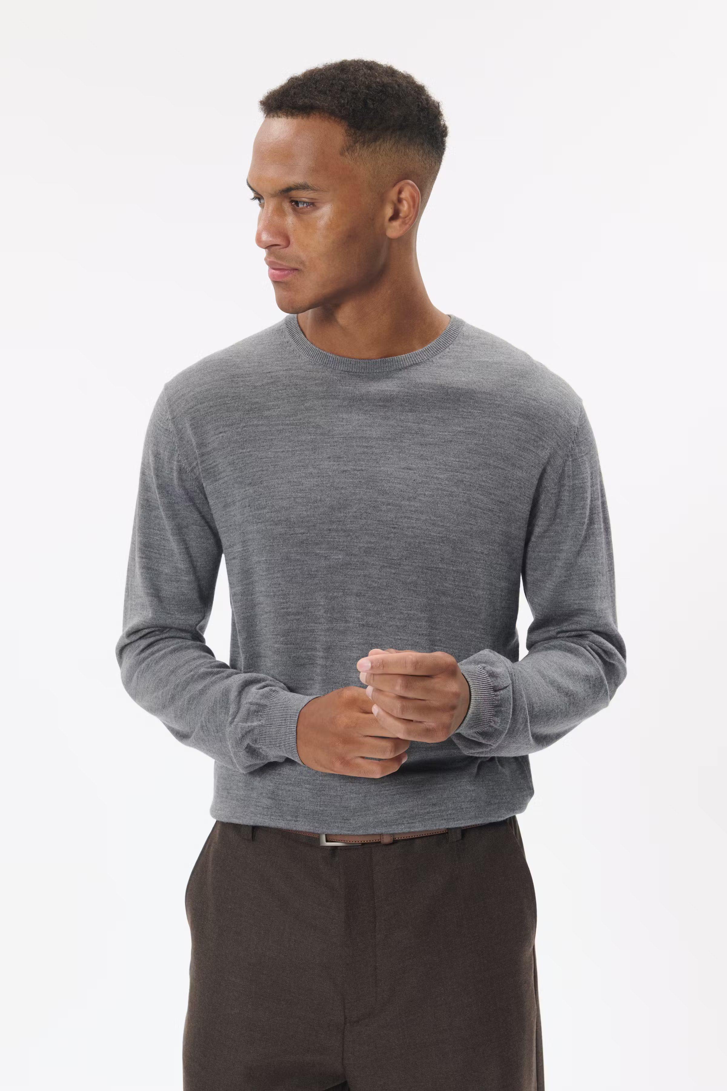 Margrate Merino Pullover LOOKBOOK FRONT 30200611-29003