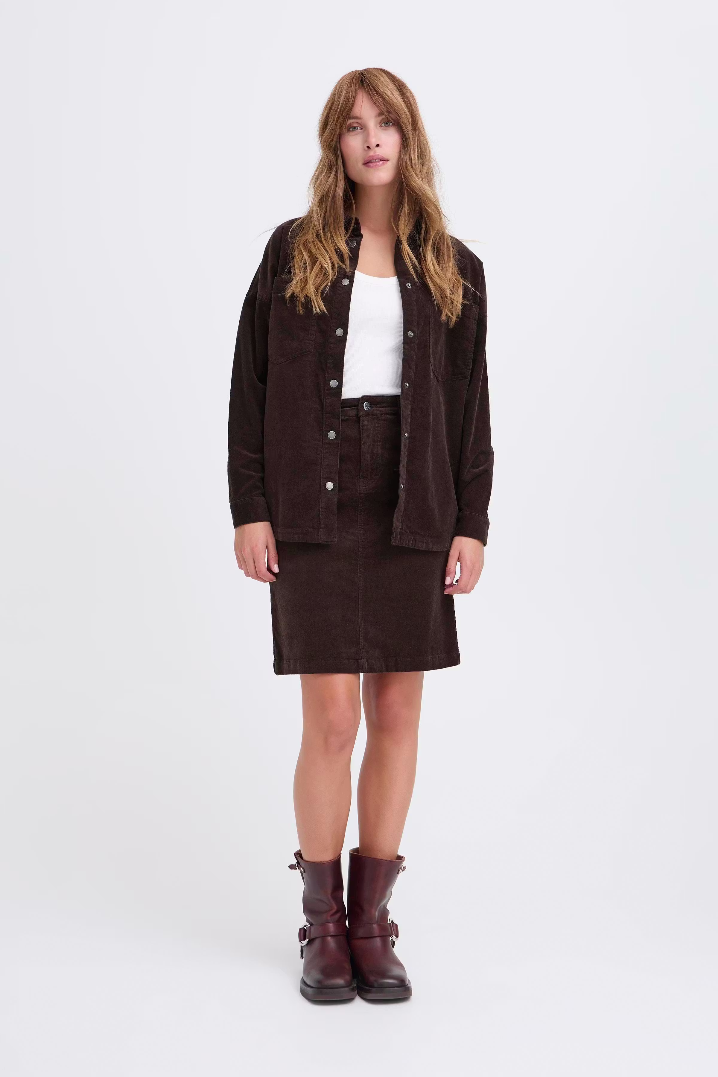 PZSALLY Skjorte LOOKBOOK FRONT 50210074-191103