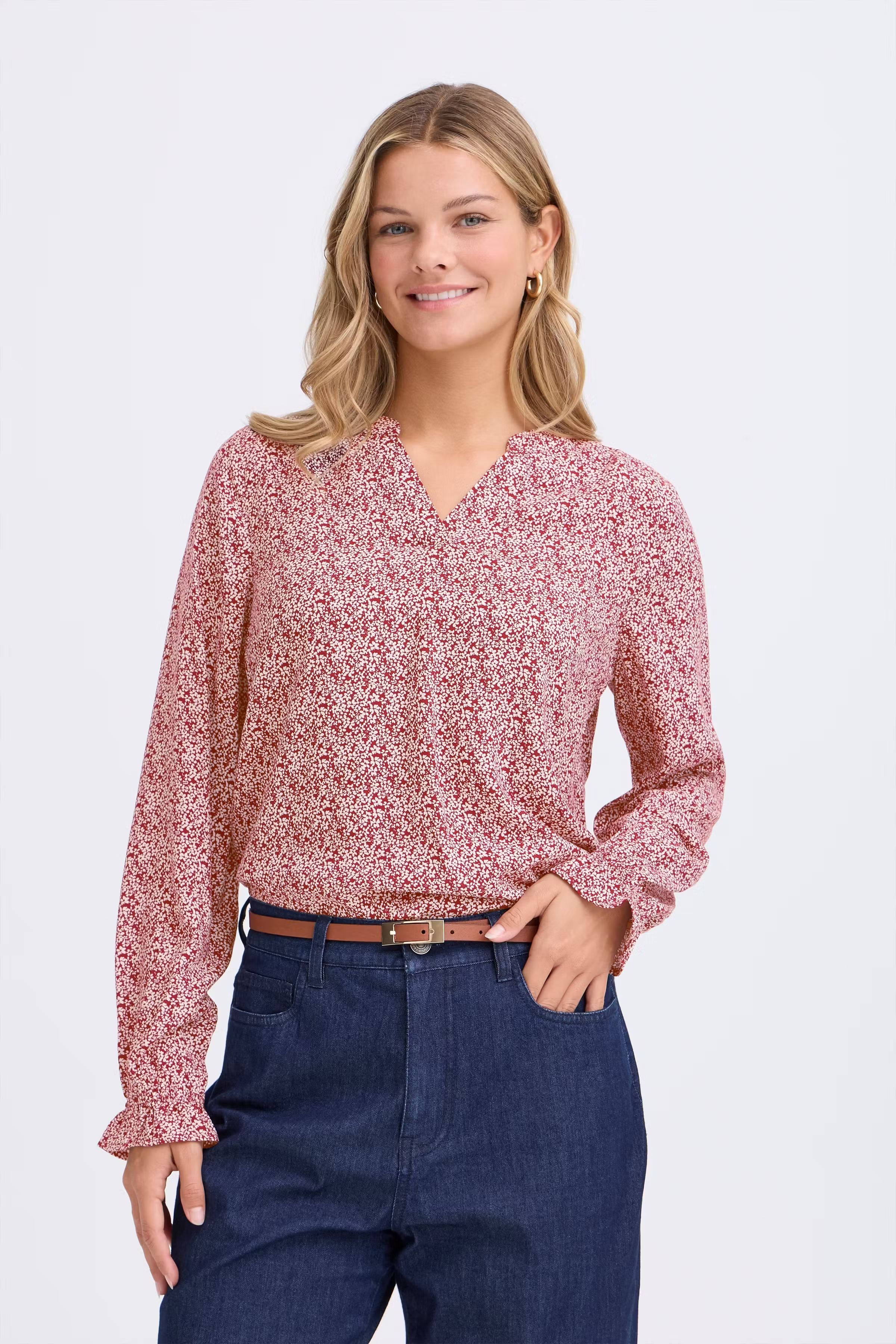 FRFLOWY Blus LOOKBOOK FRONT 20614106-900004659