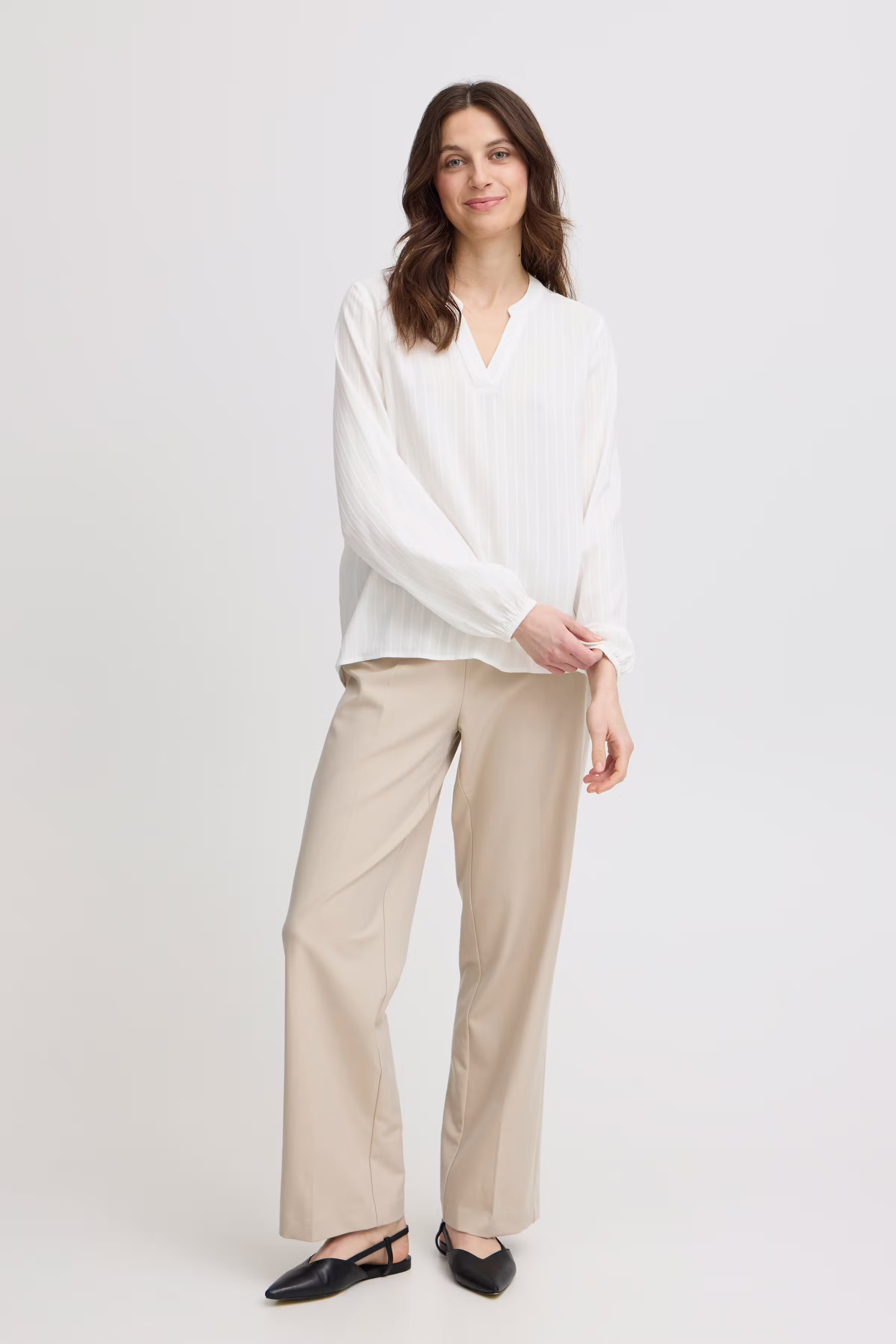 FRNALA BL 1 Langærmet skjorte LOOKBOOK FRONT 20615374-114800