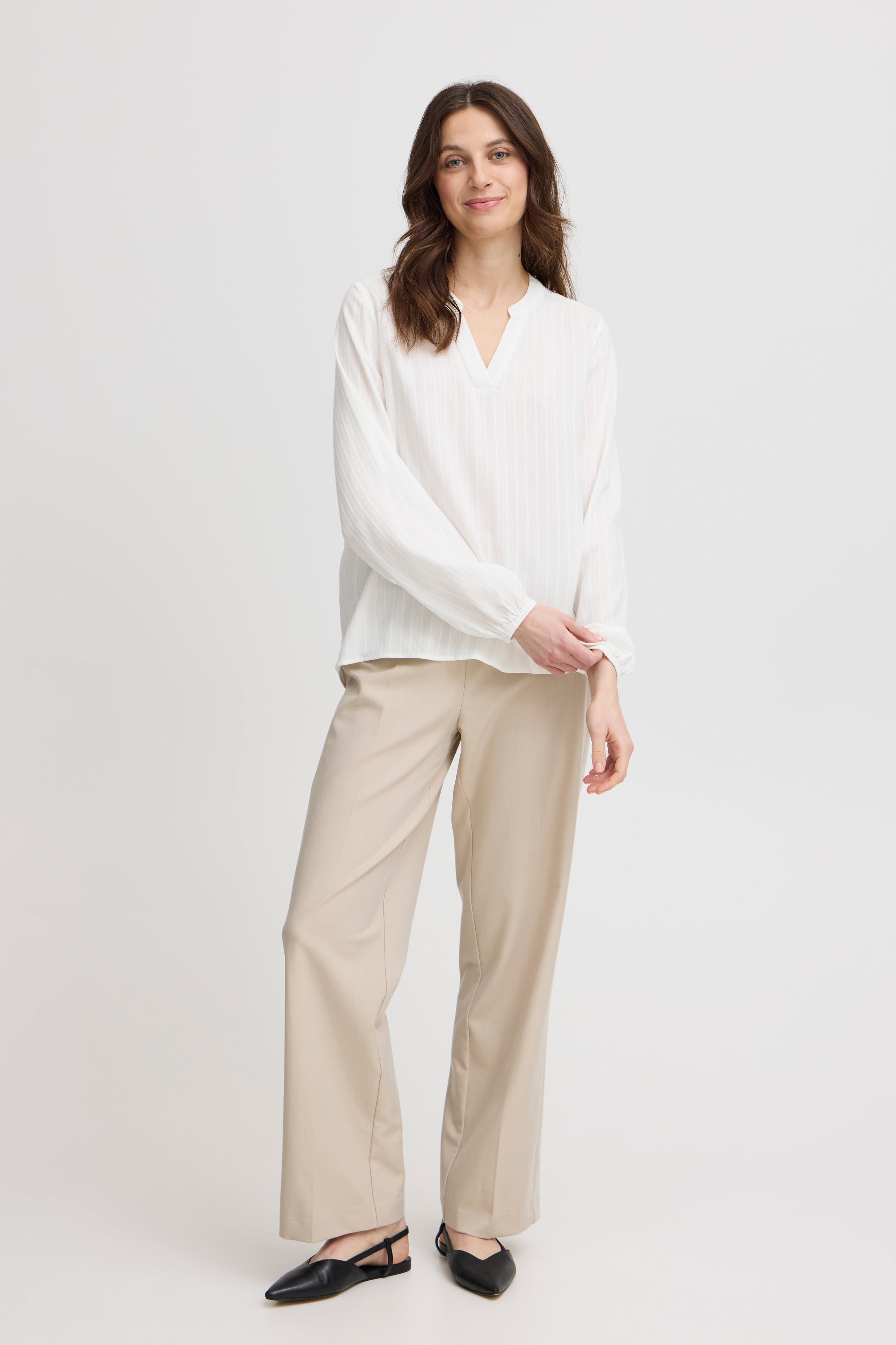 FRNALA BL 1 Langærmet skjorte LOOKBOOK FRONT 20615374-114800