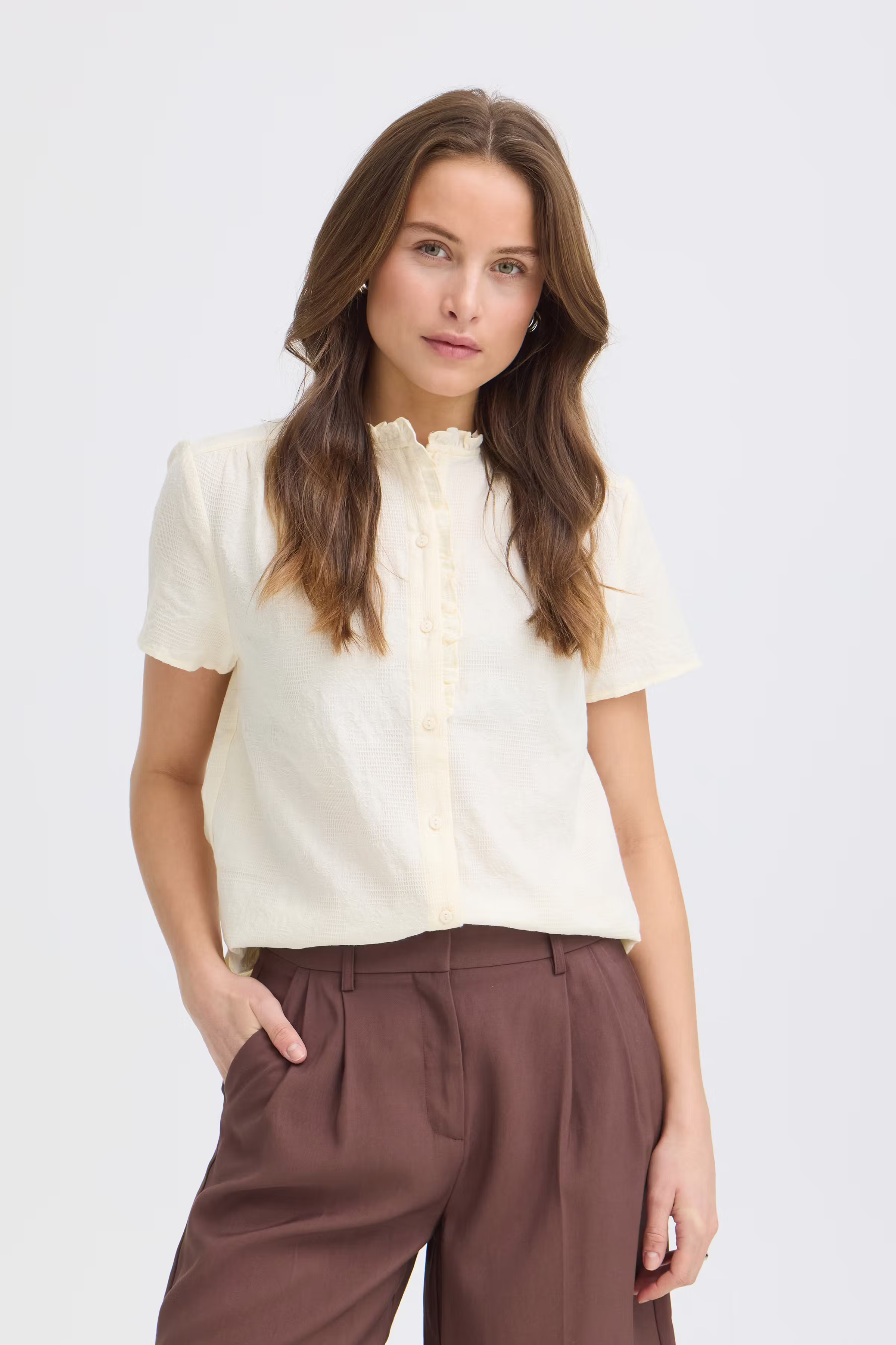 BYXFLAVIA Bluse LOOKBOOK FRONT 20817306-110510