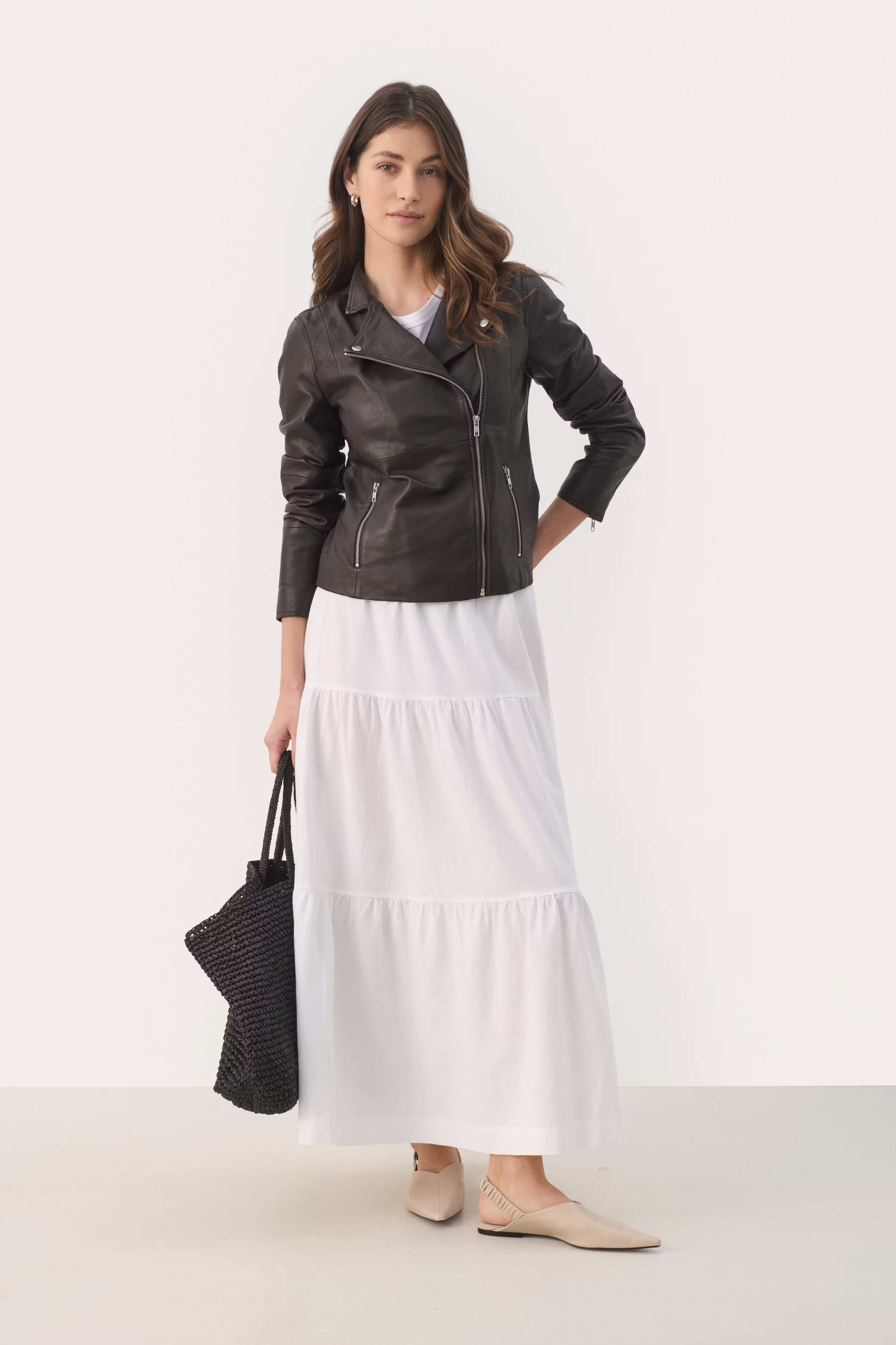 FrancesPW Læderjakke LOOKBOOK BACK 30305718-191106