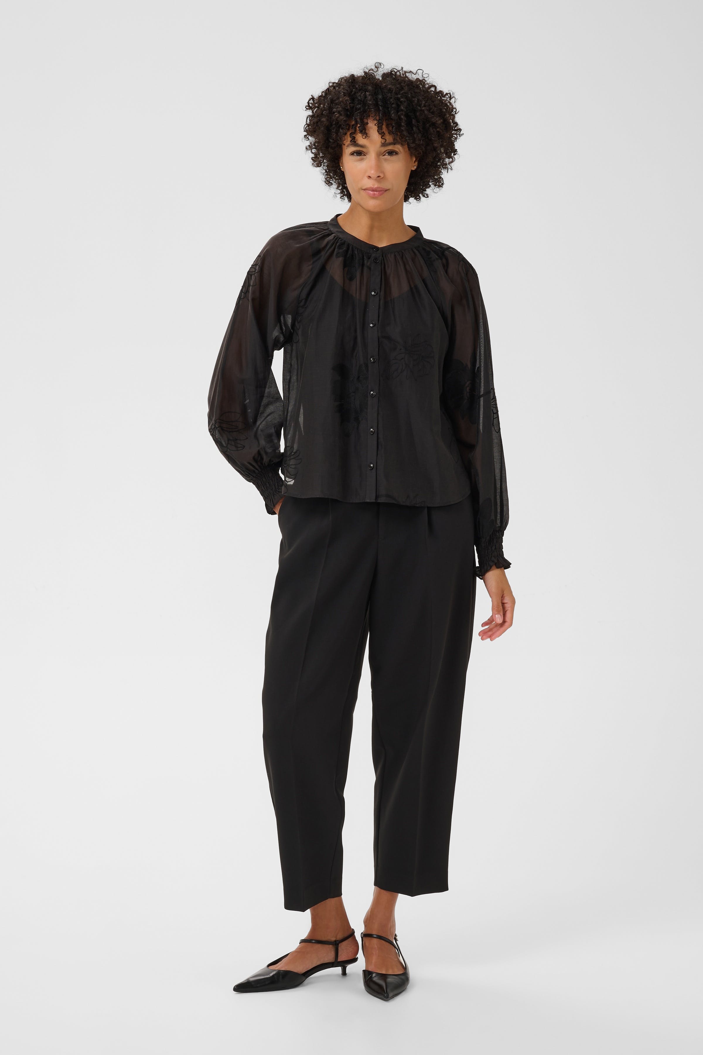 CheyannePW Skjorta LOOKBOOK FRONT 30310821-194008