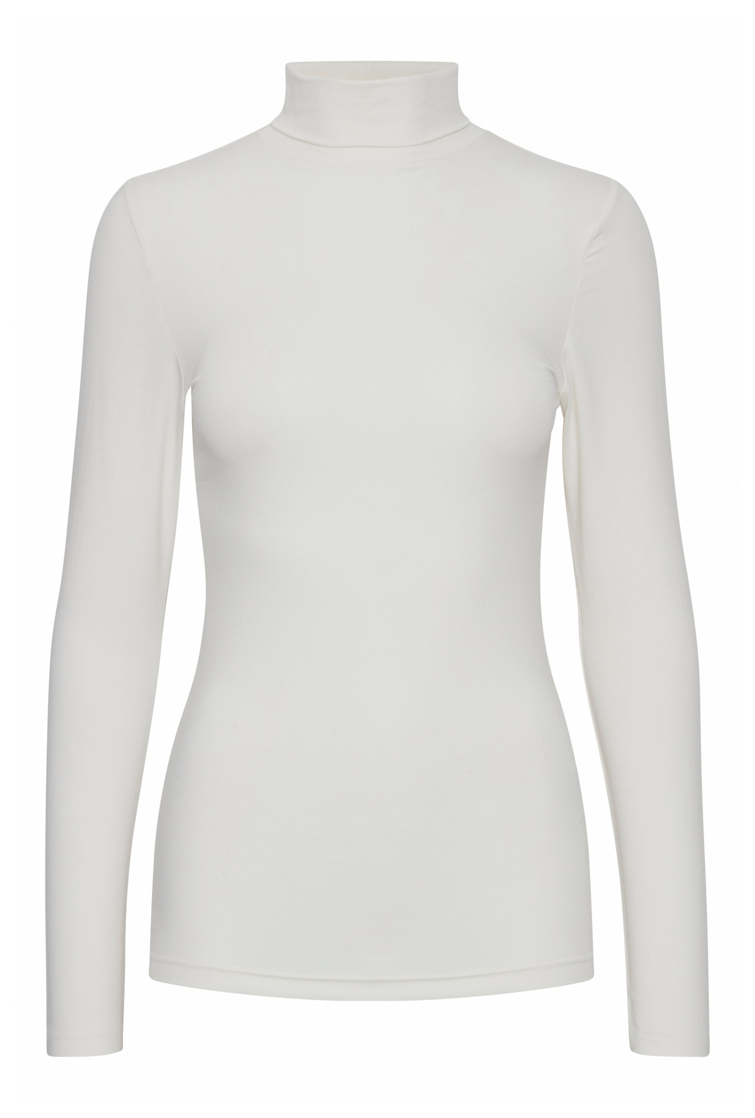 Langærmet bluse med rullekrave PACK FRONT 20802565-80115