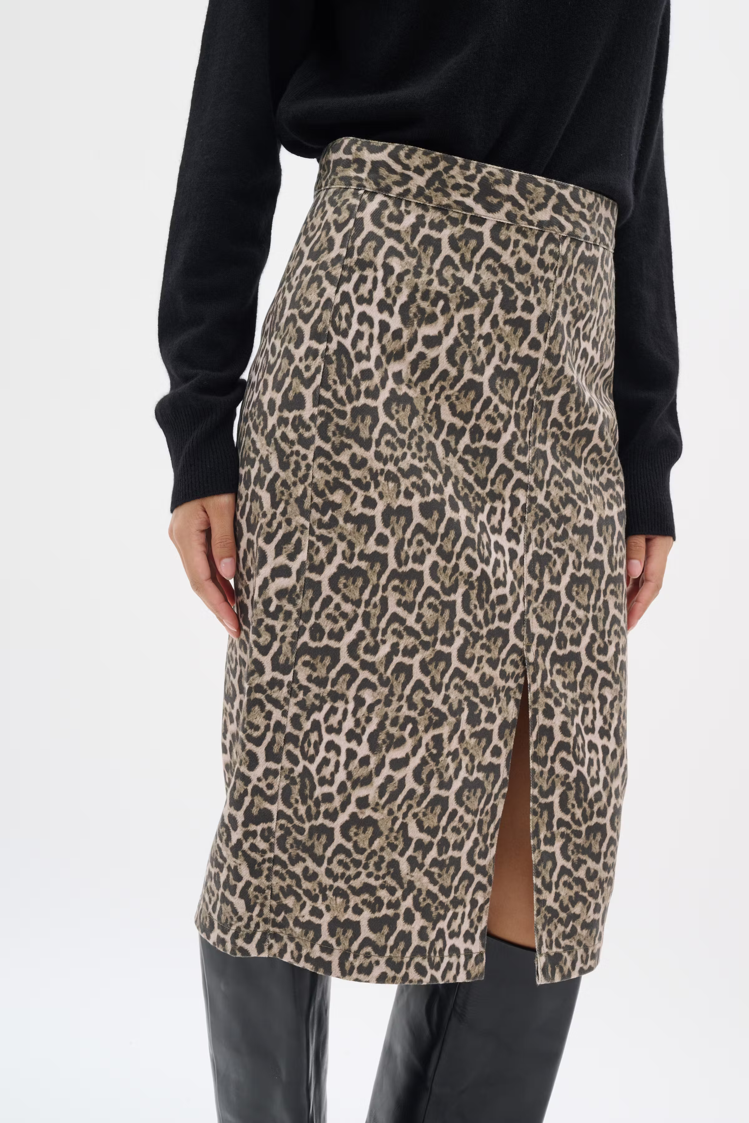 RiverIW leopard Skirt LOOKBOOK DETAIL 30110454-300824