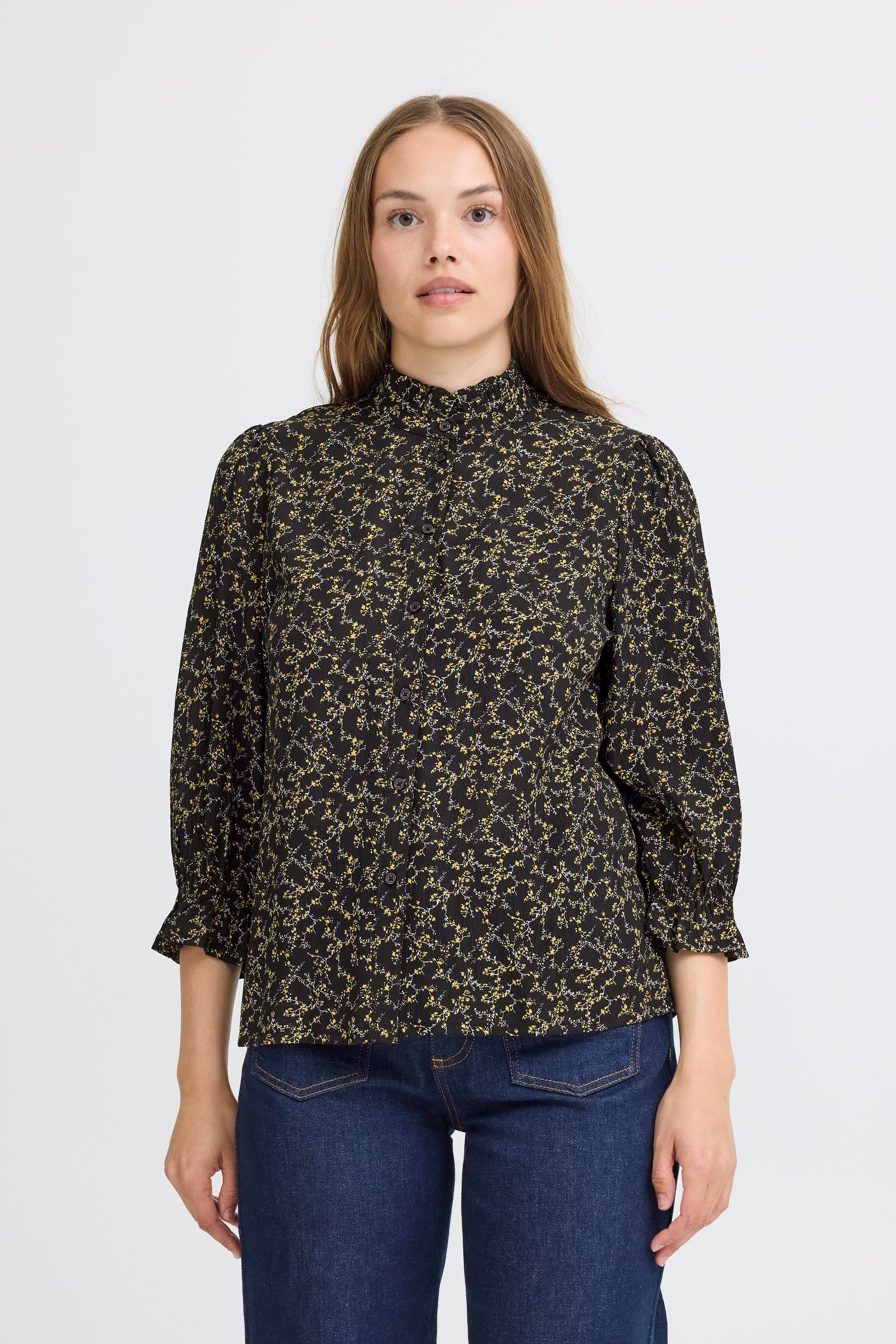 PZFALULLA Bluse LOOKBOOK FRONT 50209206-203589