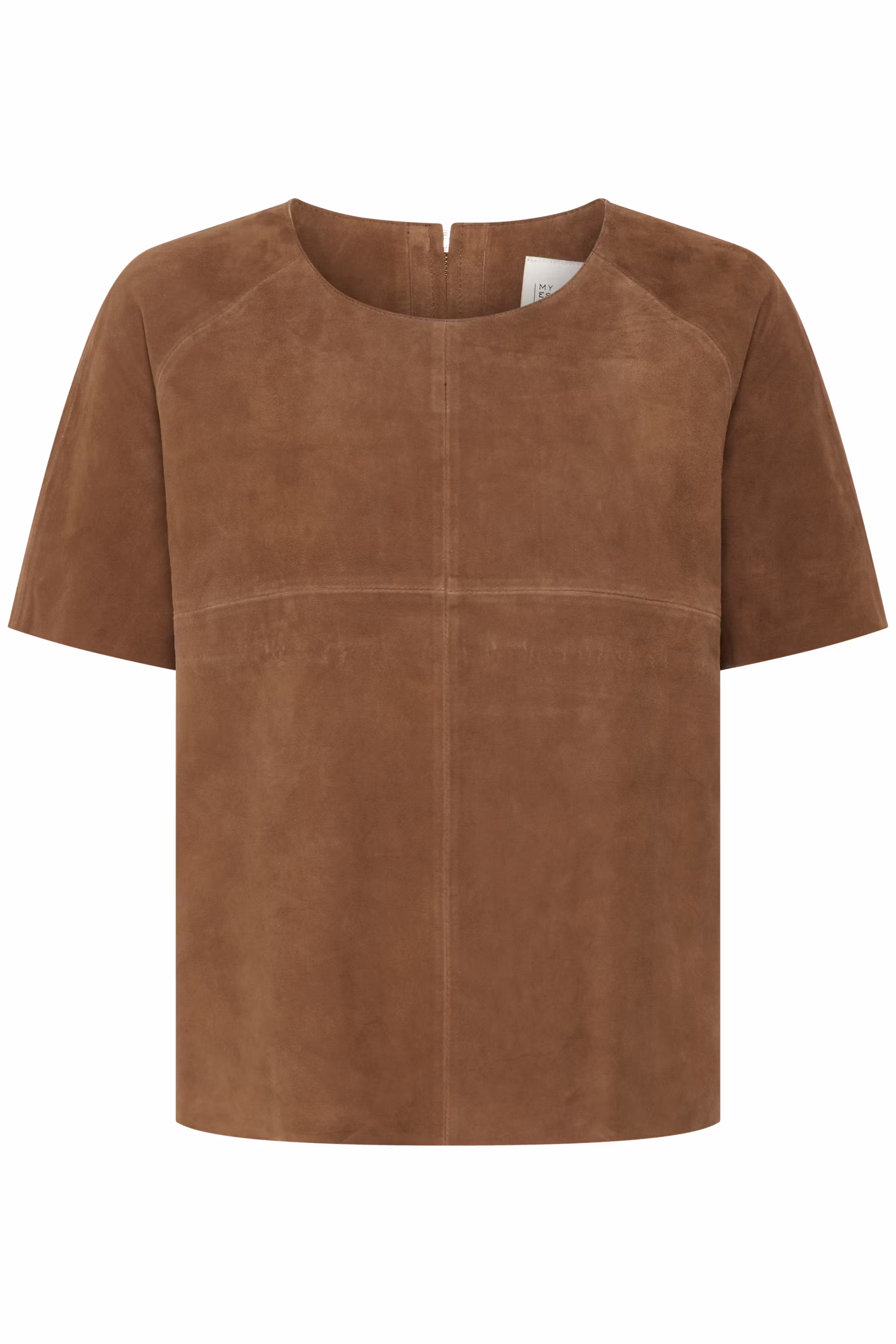 PetraMW Suede Tee PACK FRONT 10705376-108114