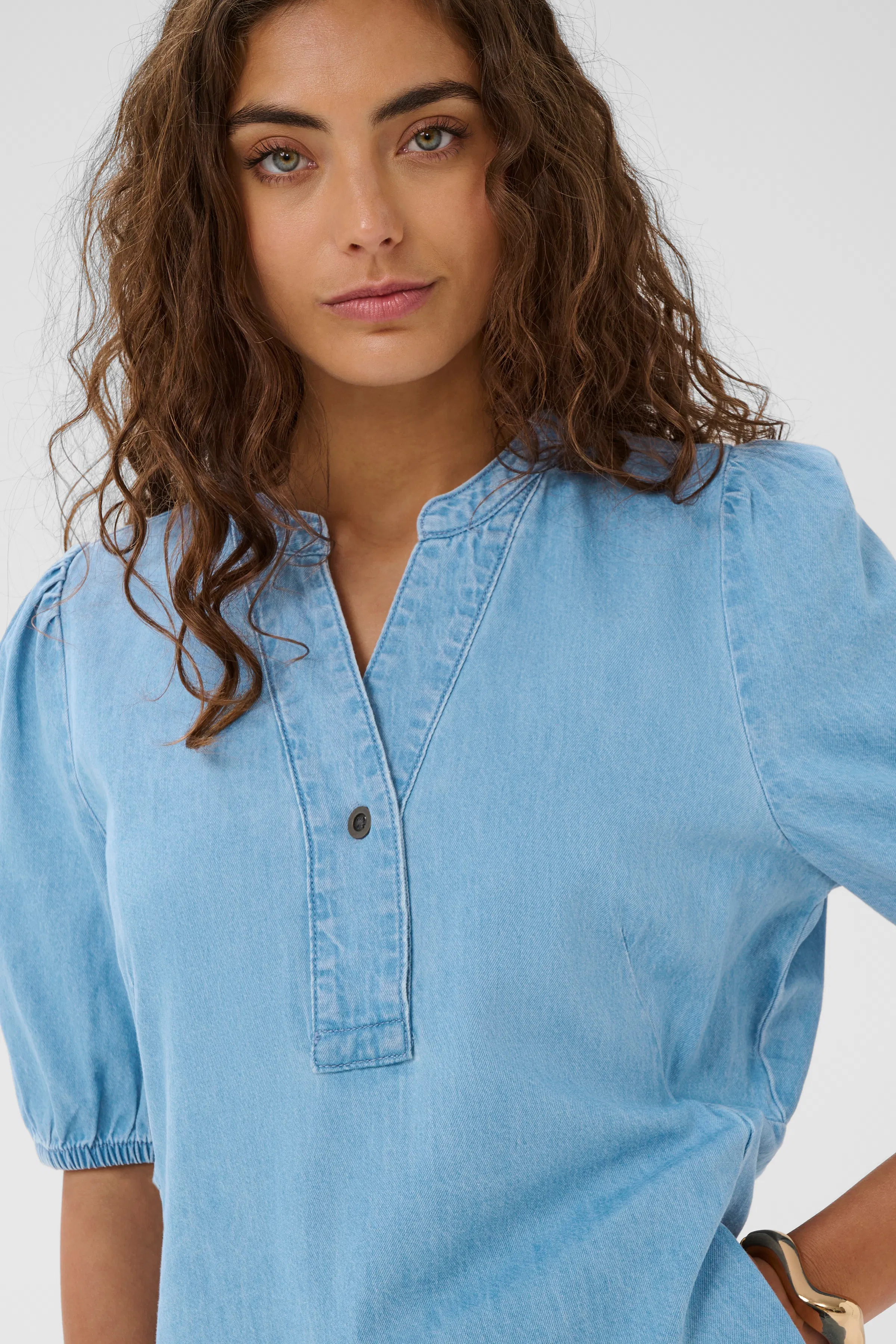 CUberteline Denimkjole LOOKBOOK DETAIL 50112290-500027