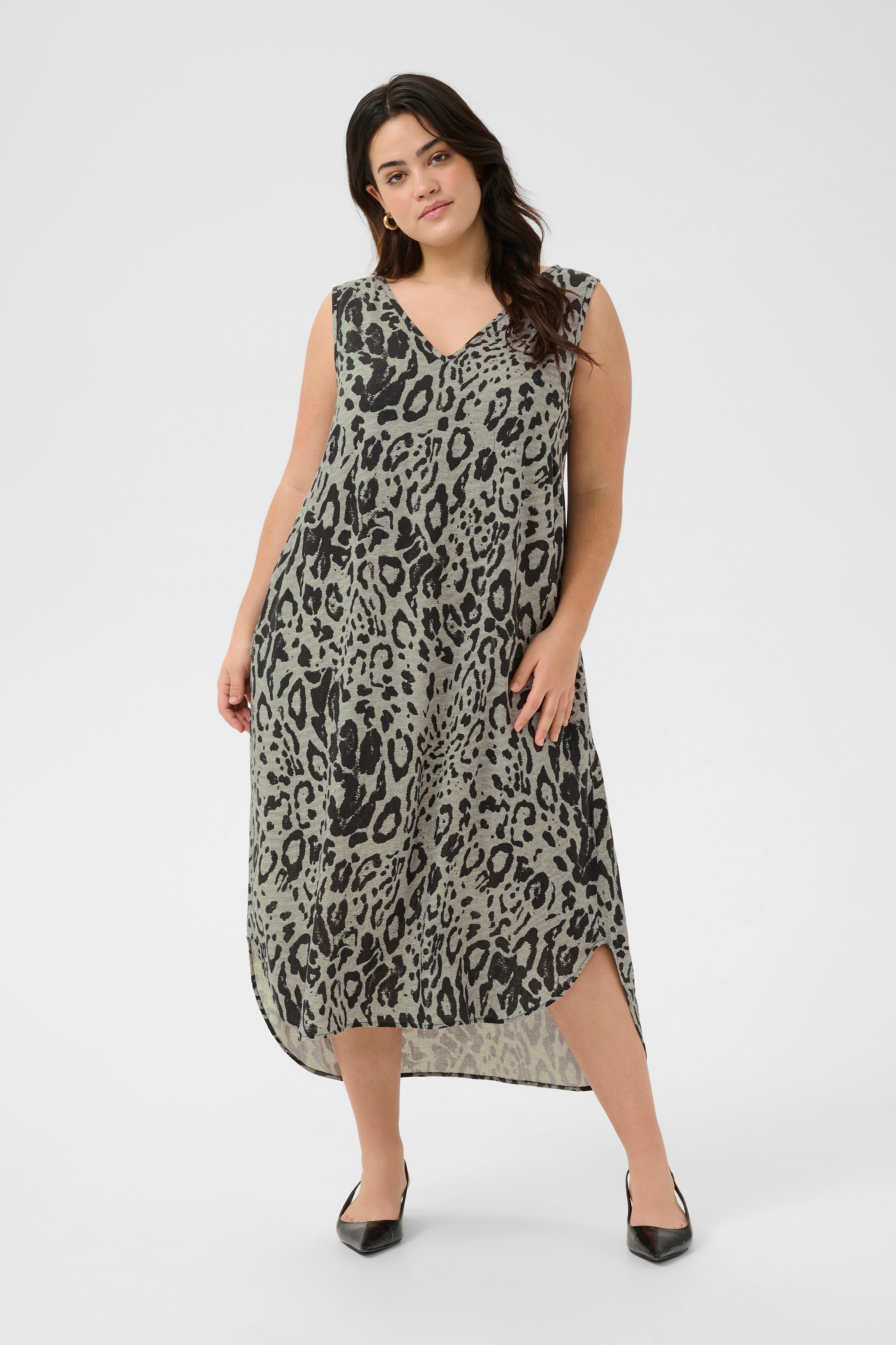 KCmille Leinen Kleid LOOKBOOK FRONT 10582214-107126