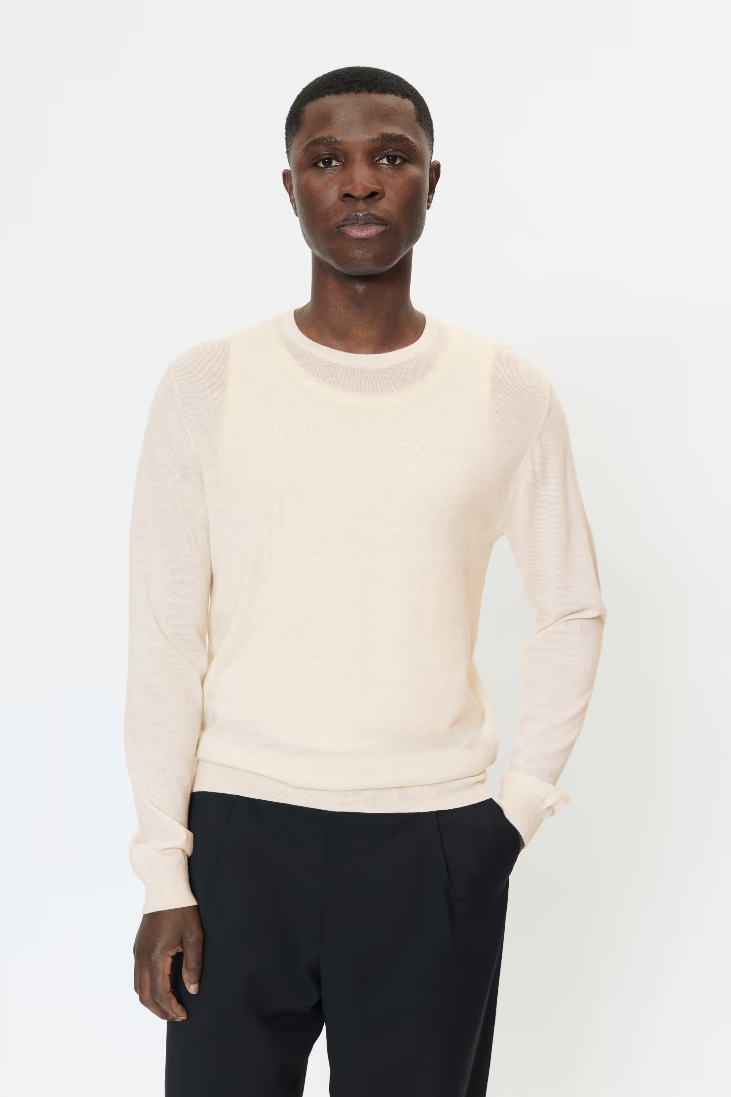 Margrate Merino Pullover LOOKBOOK FRONT 30200611-1101041