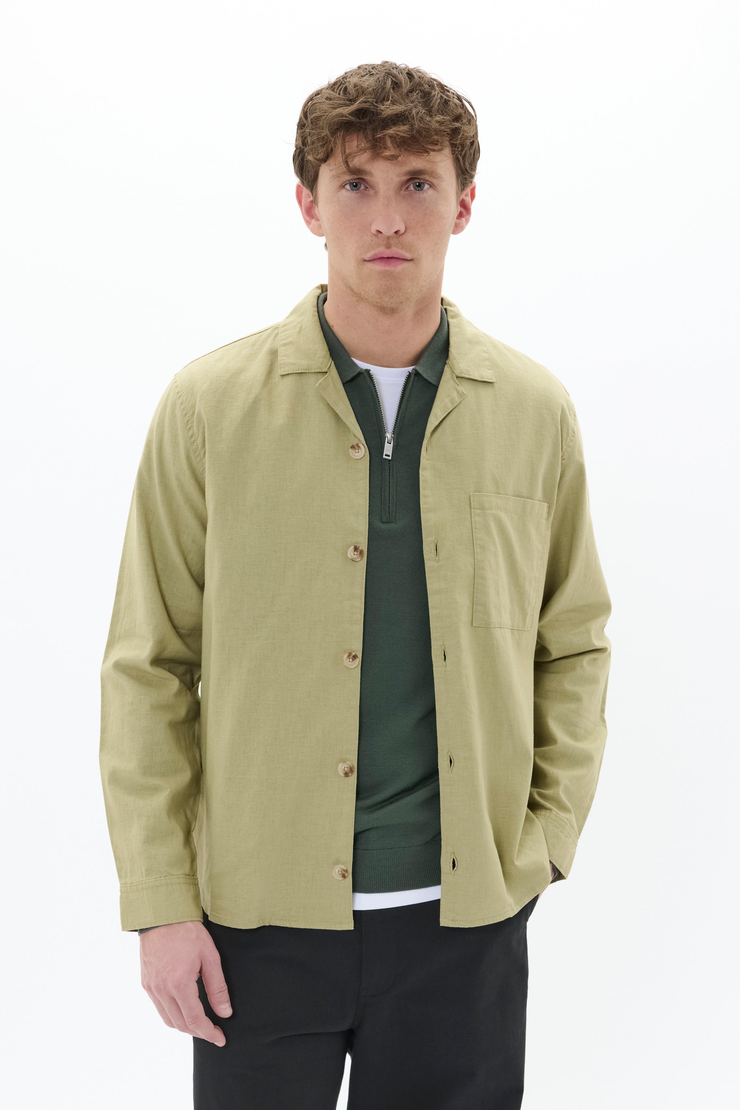 MAbarto linen shirt LOOKBOOK FRONT 30207435-161118