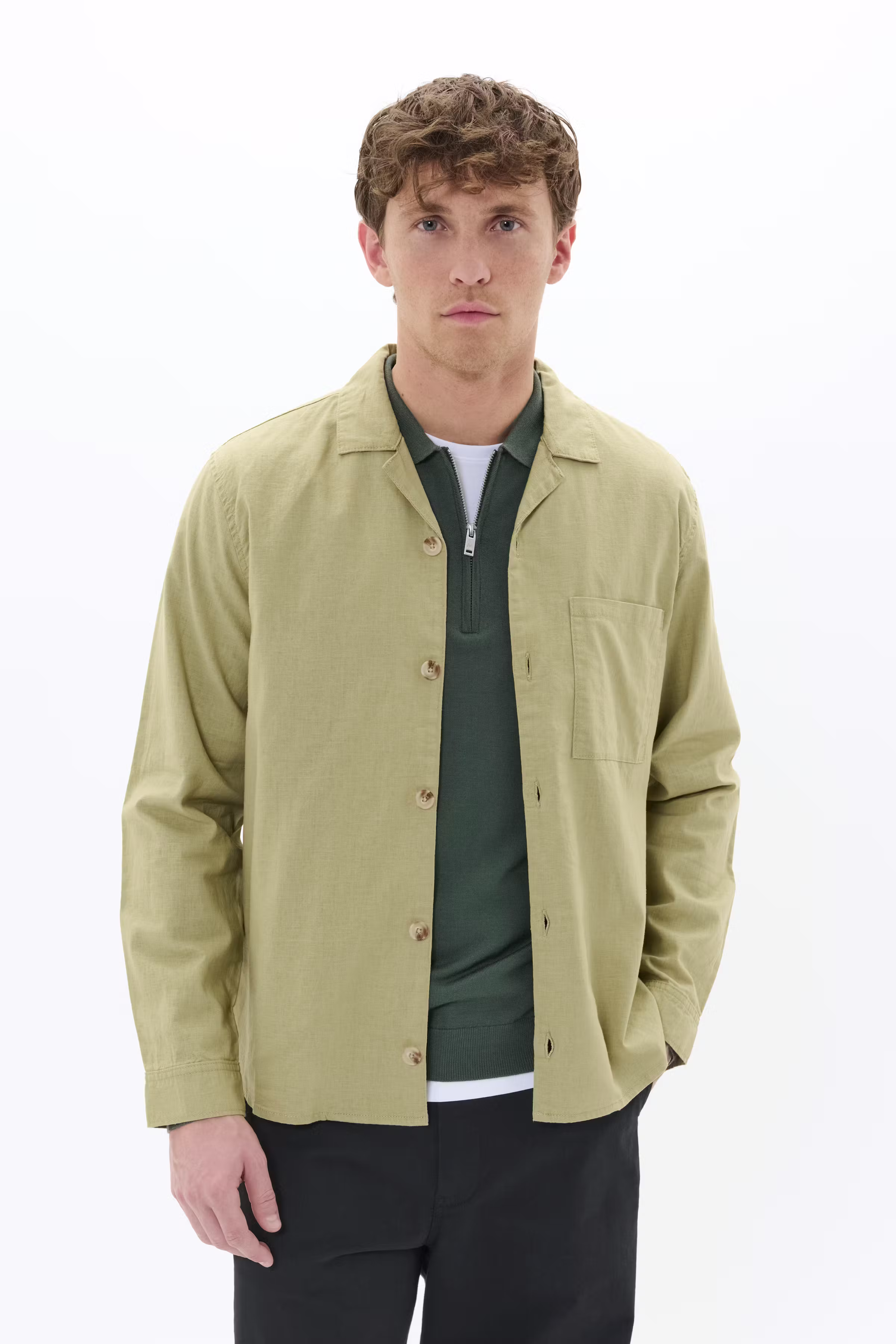 MAbarto linen shirt LOOKBOOK FRONT 30207435-161118