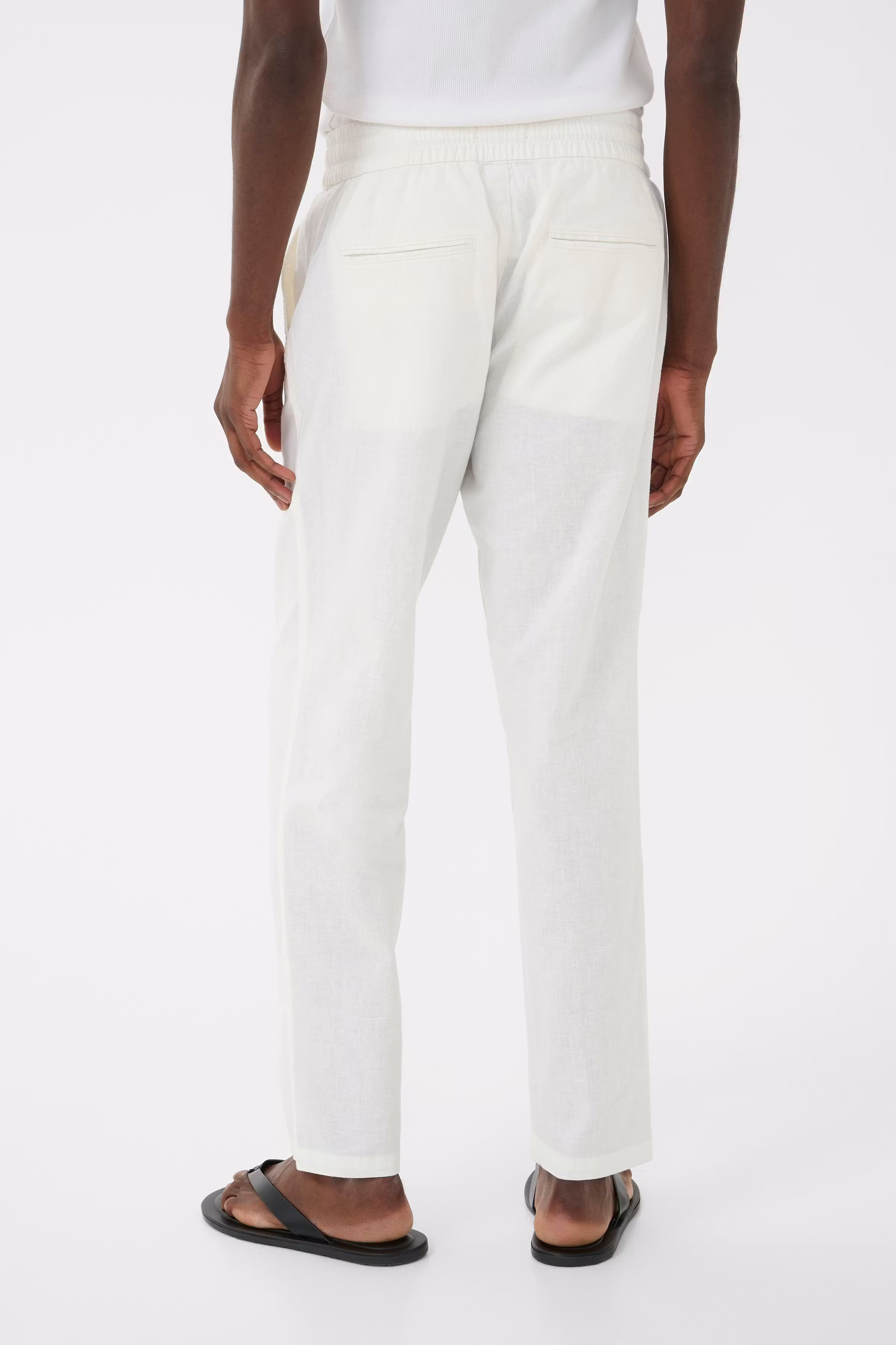 MAbarton linen trousers LOOKBOOK BACK 30206031-114201