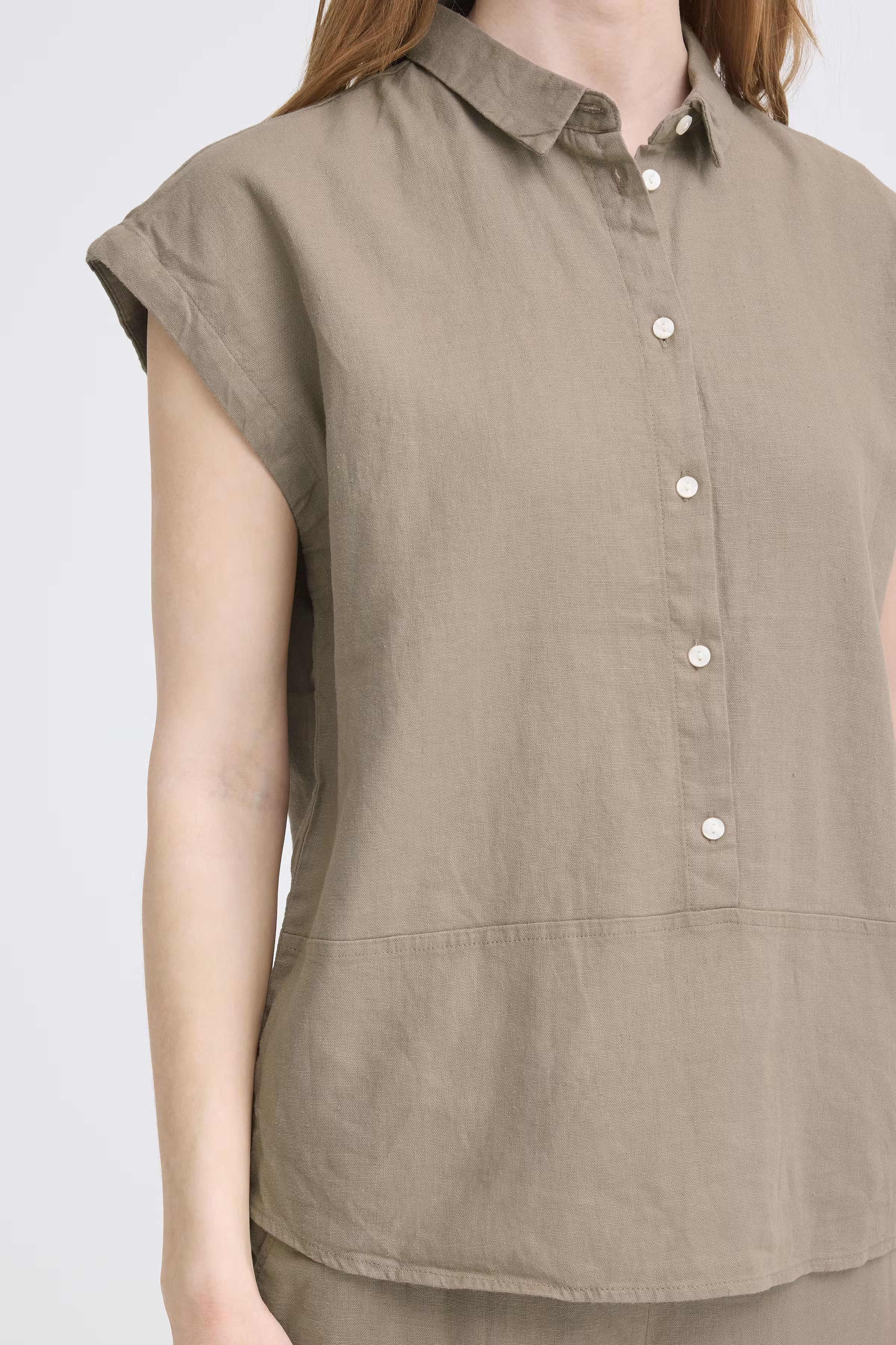 IHLINNO Kortermet bluse LOOKBOOK DETAIL 20122922-171310
