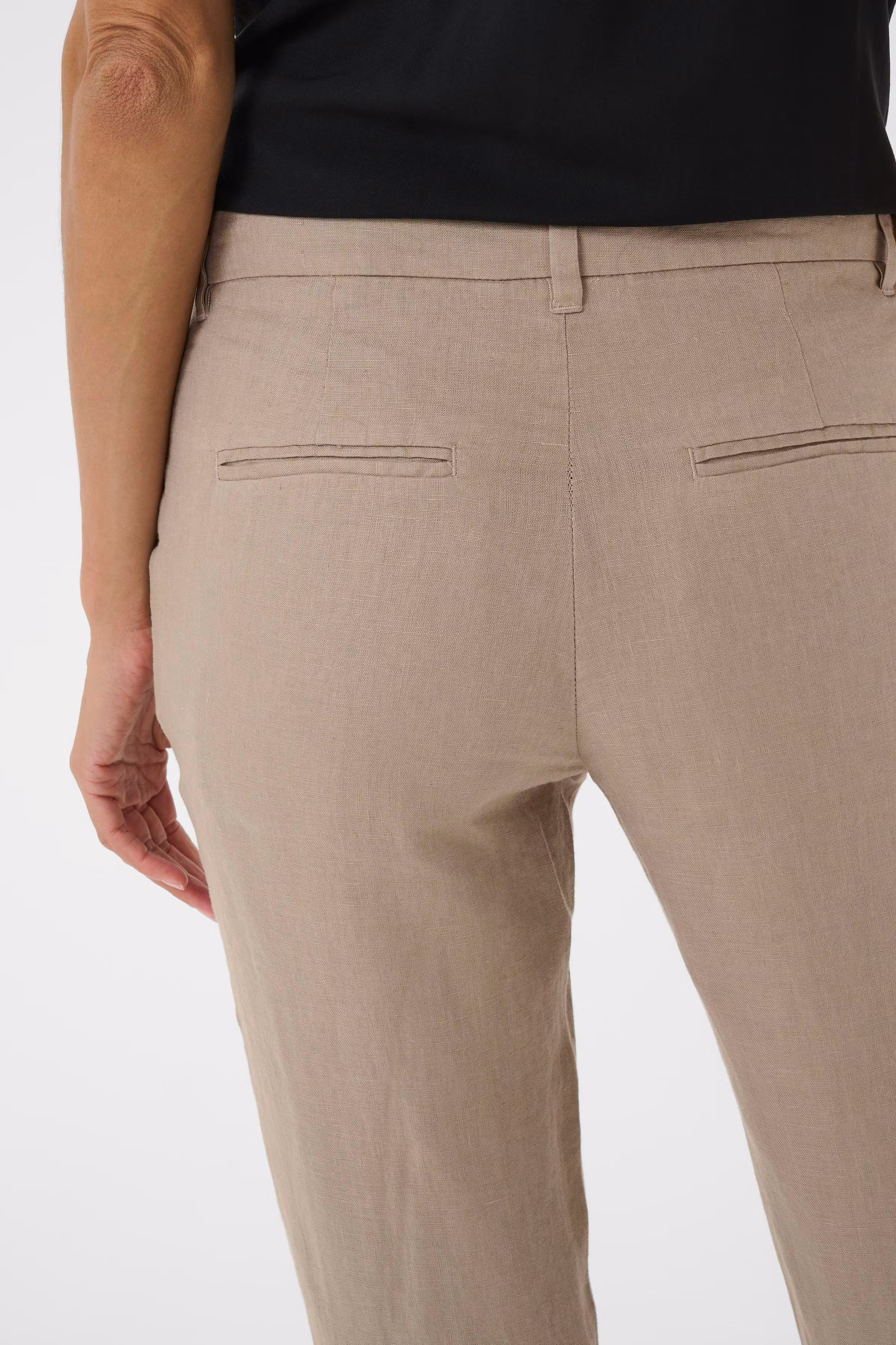 SoffePW Linen Trousers LOOKBOOK DETAIL 30309389-171311