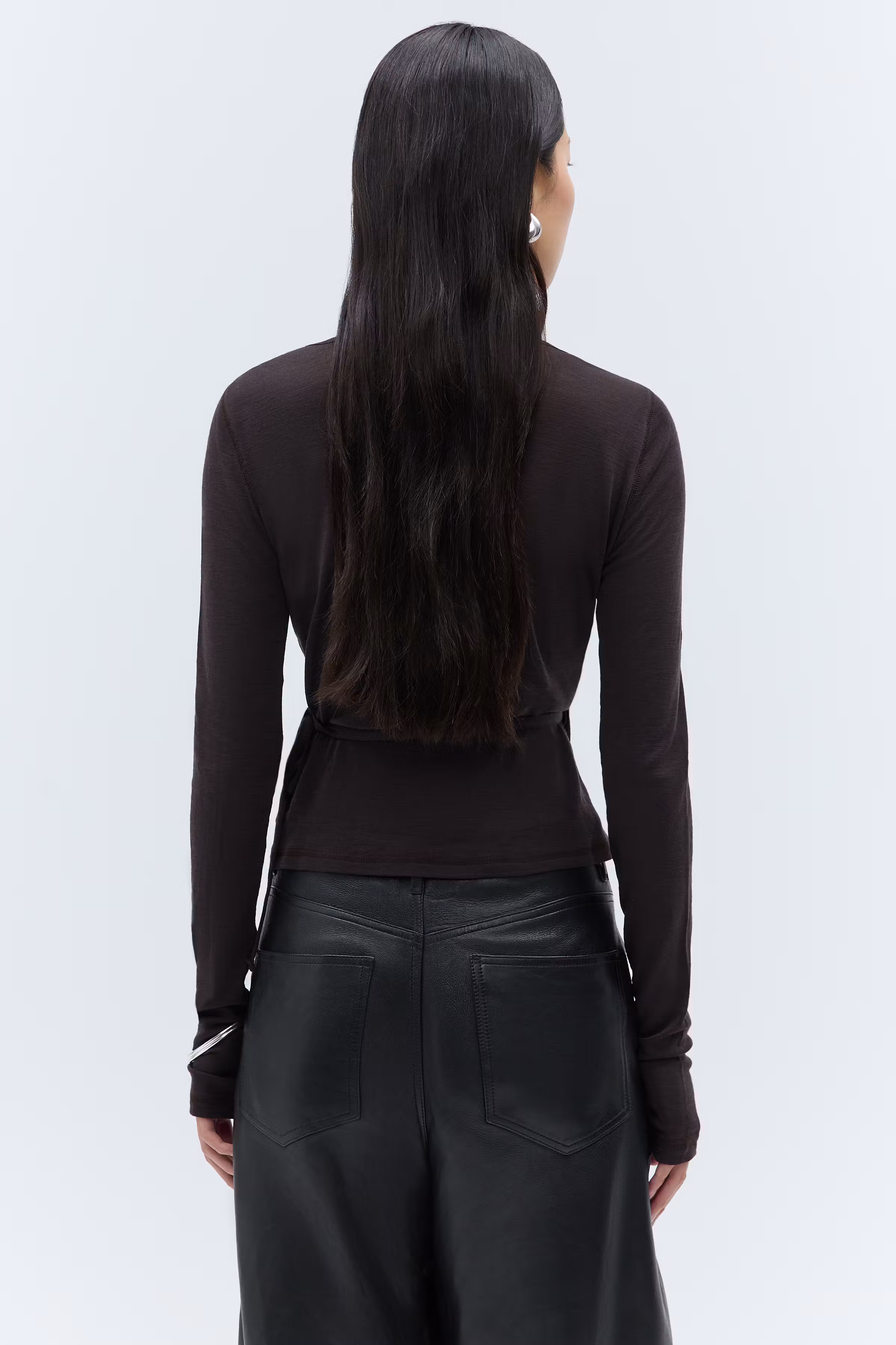 IOFINE WRAP TOP LOOKBOOK BACK 30600120-BR291
