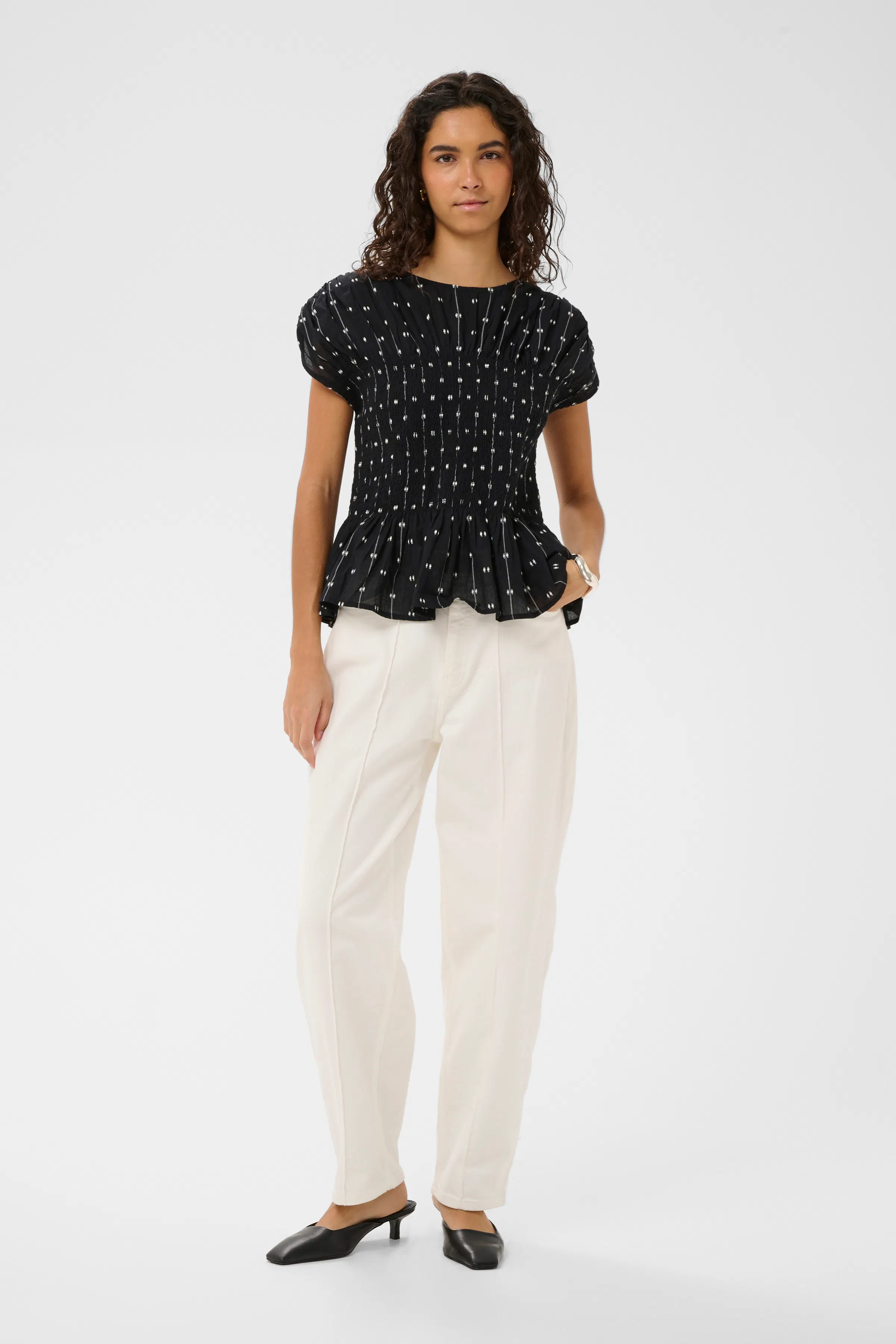 SLAmelie Bluse LOOKBOOK FRONT 30408978-304867