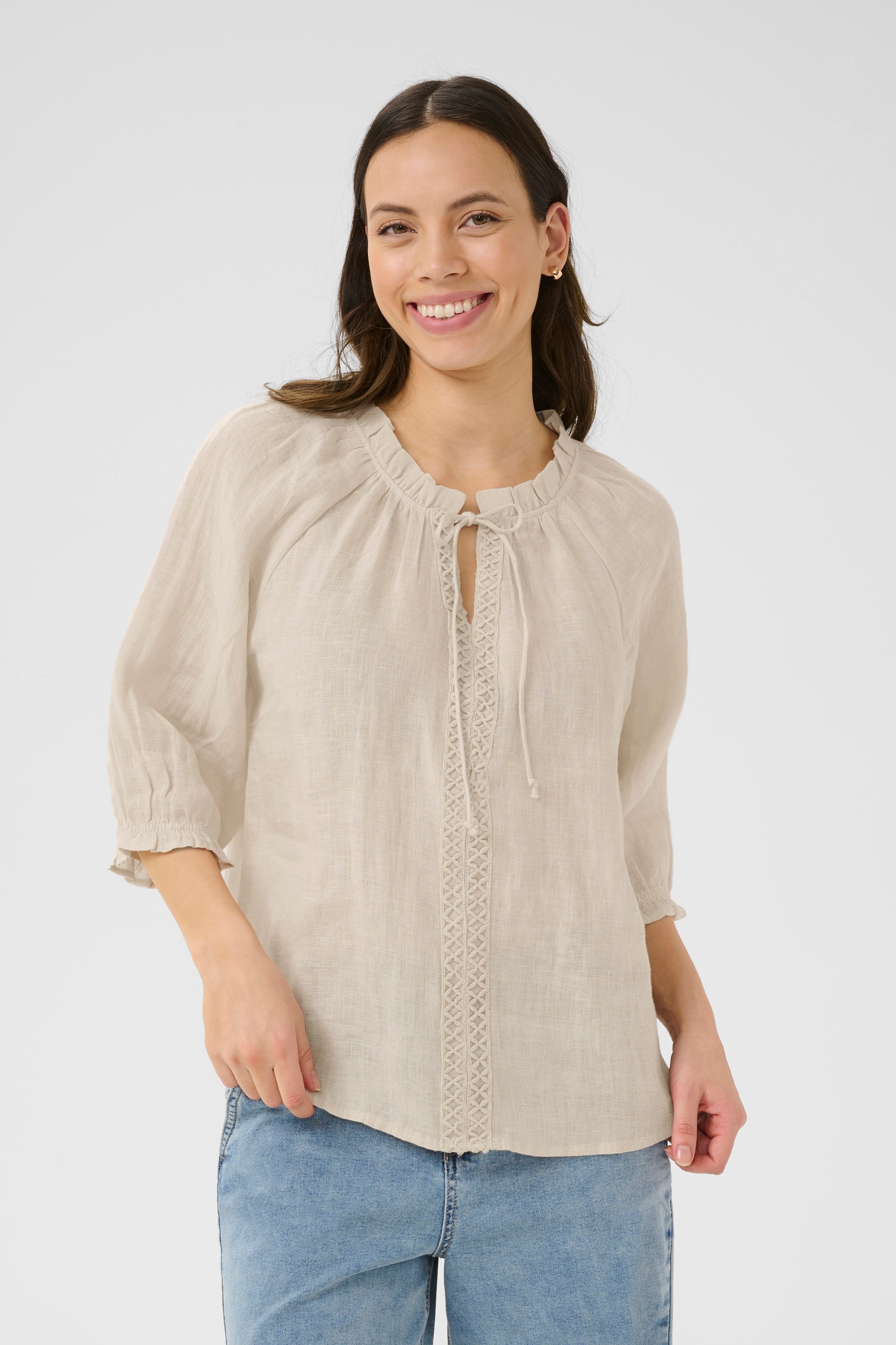 CRBellis Hørbluse LOOKBOOK FRONT 10613469-104537