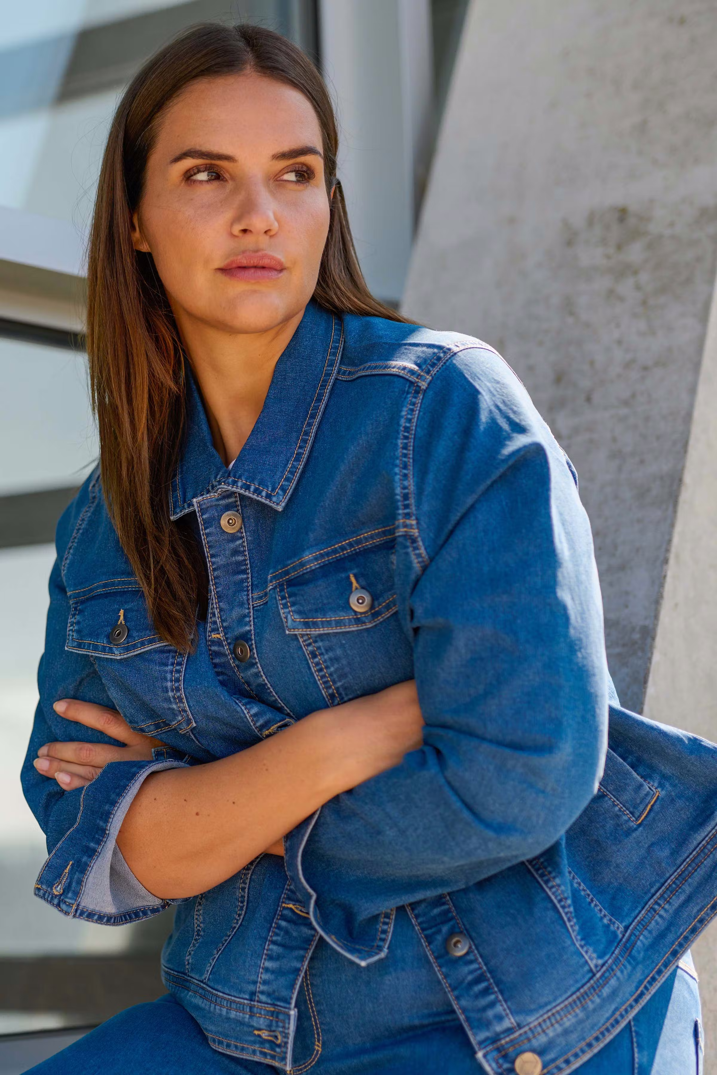 KCvicka Casual Denimjakke LOCATION NONE 10581452-103758