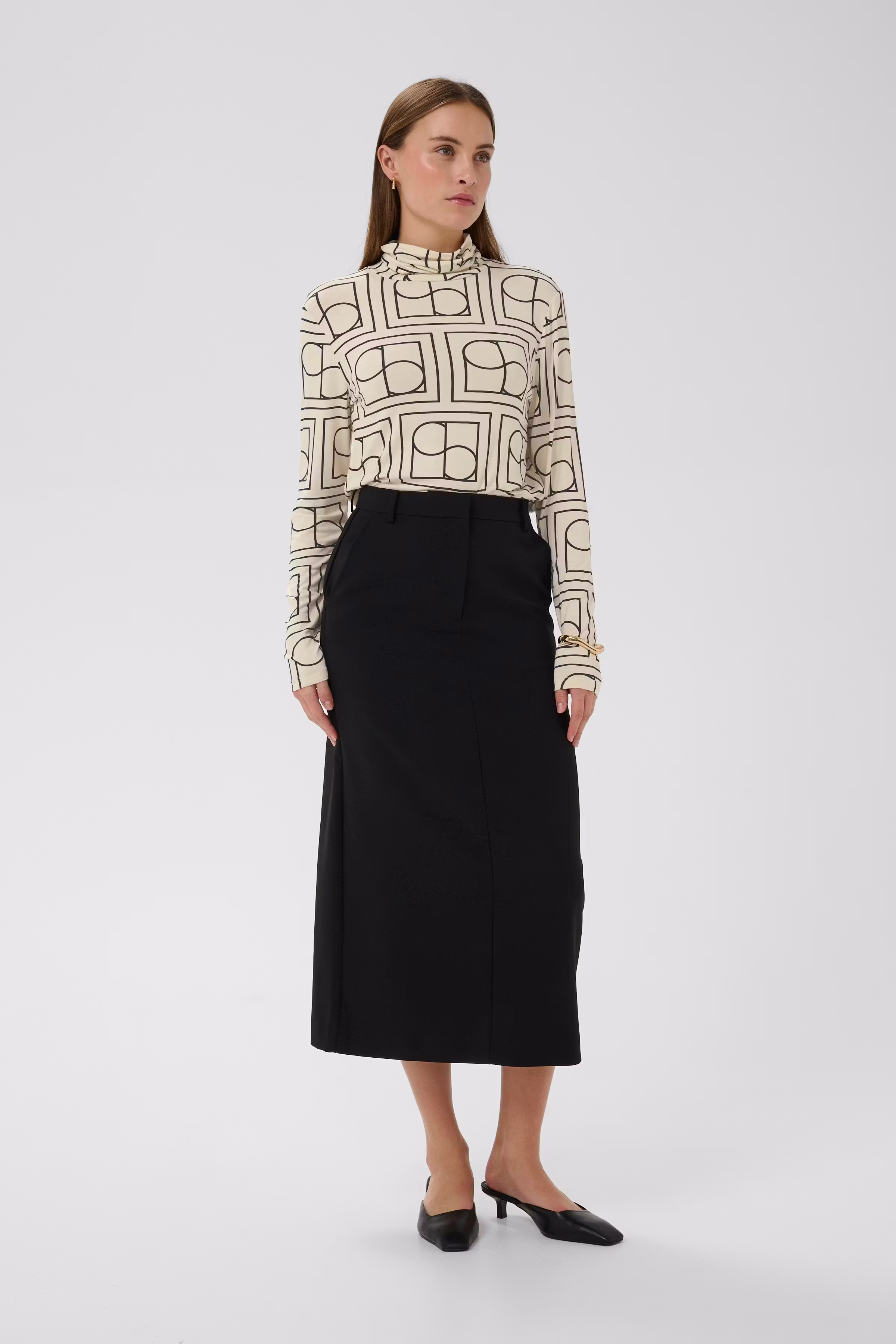 SLHanadi Rollkragenpullover LOOKBOOK FRONT 30405647-303286