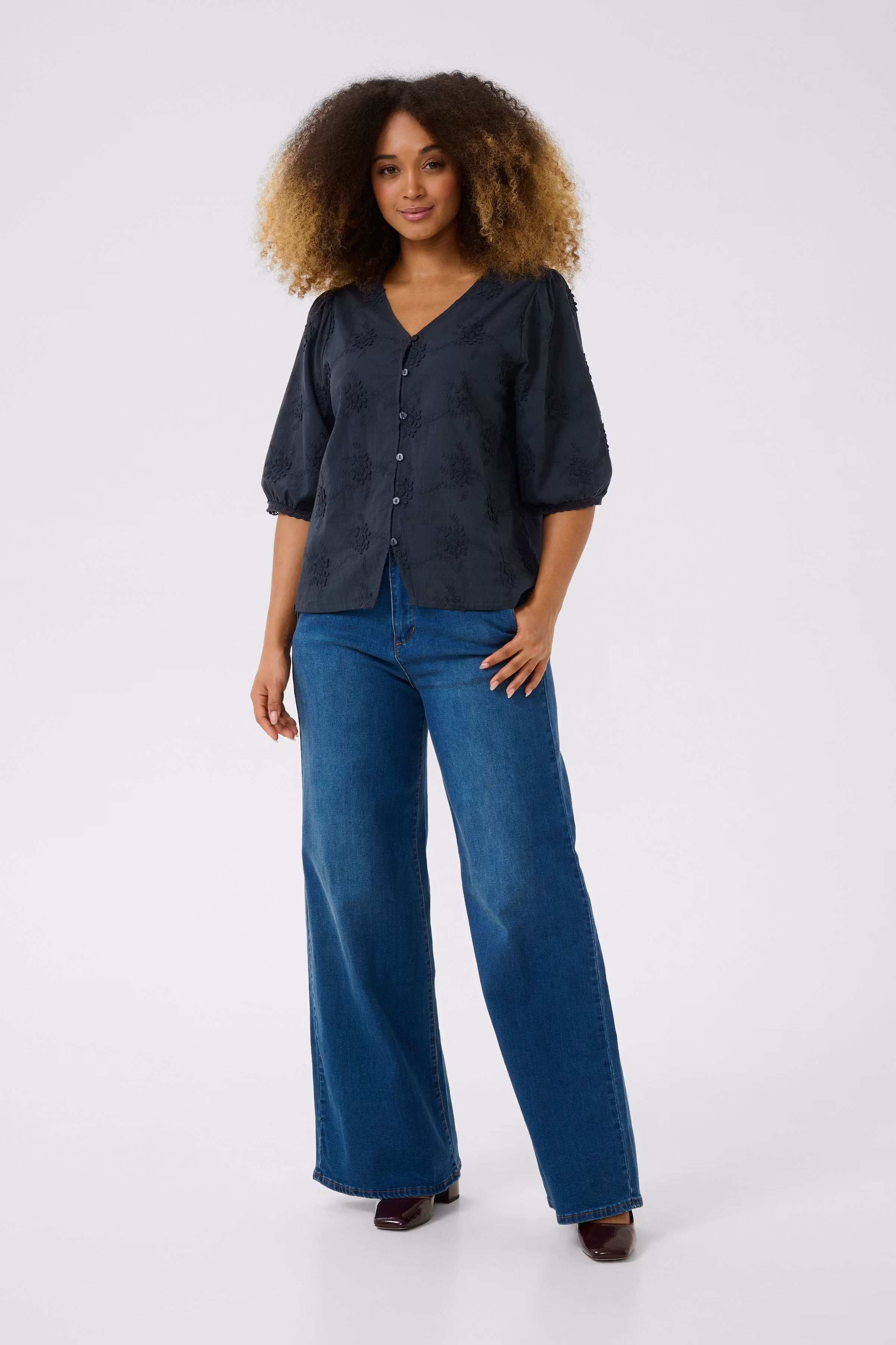 CRAlisa Bluse LOOKBOOK FRONT 10614307-193923