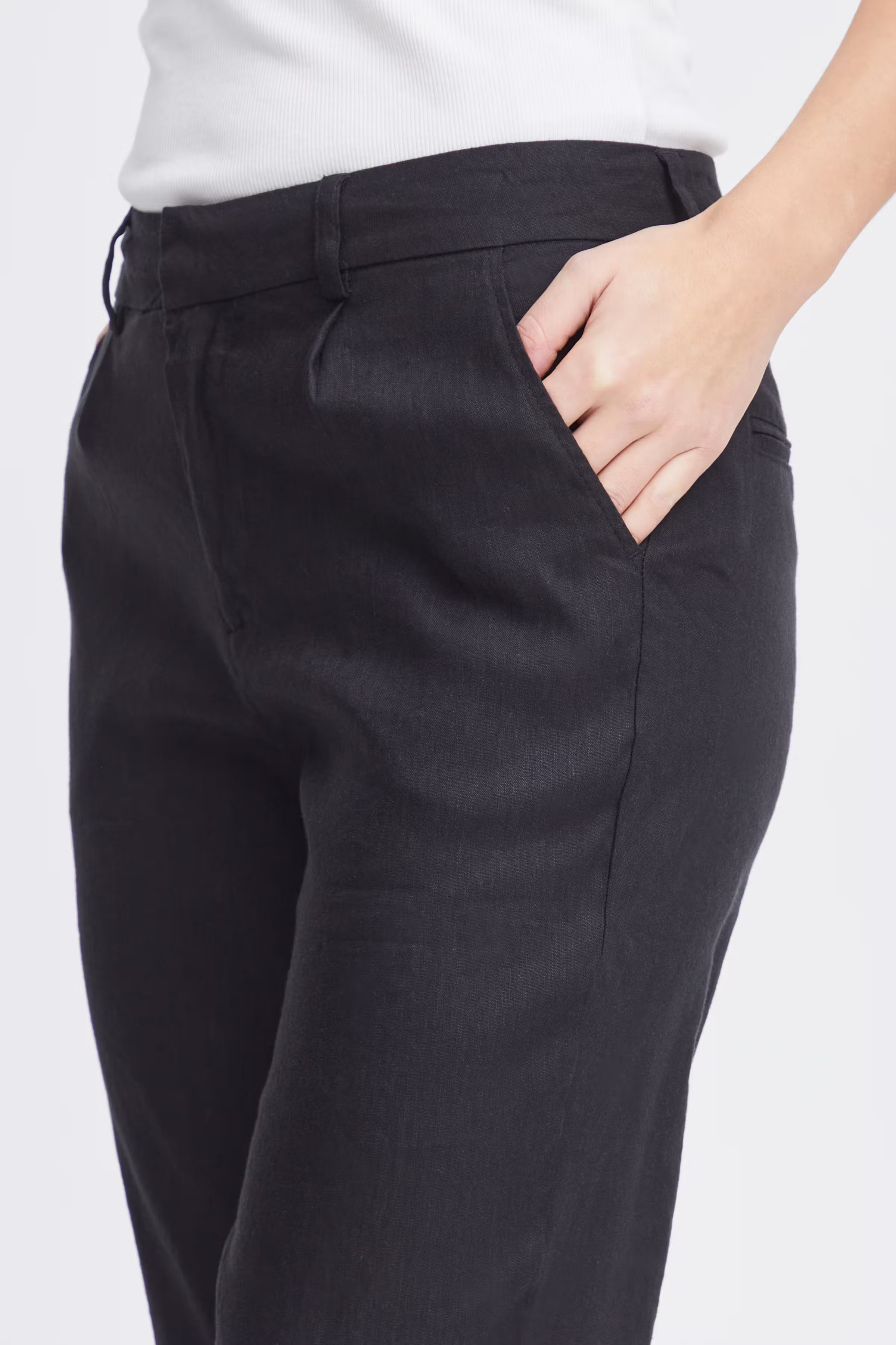 PZLUCA High Waist Bukser LOOKBOOK DETAIL 50207379-193911