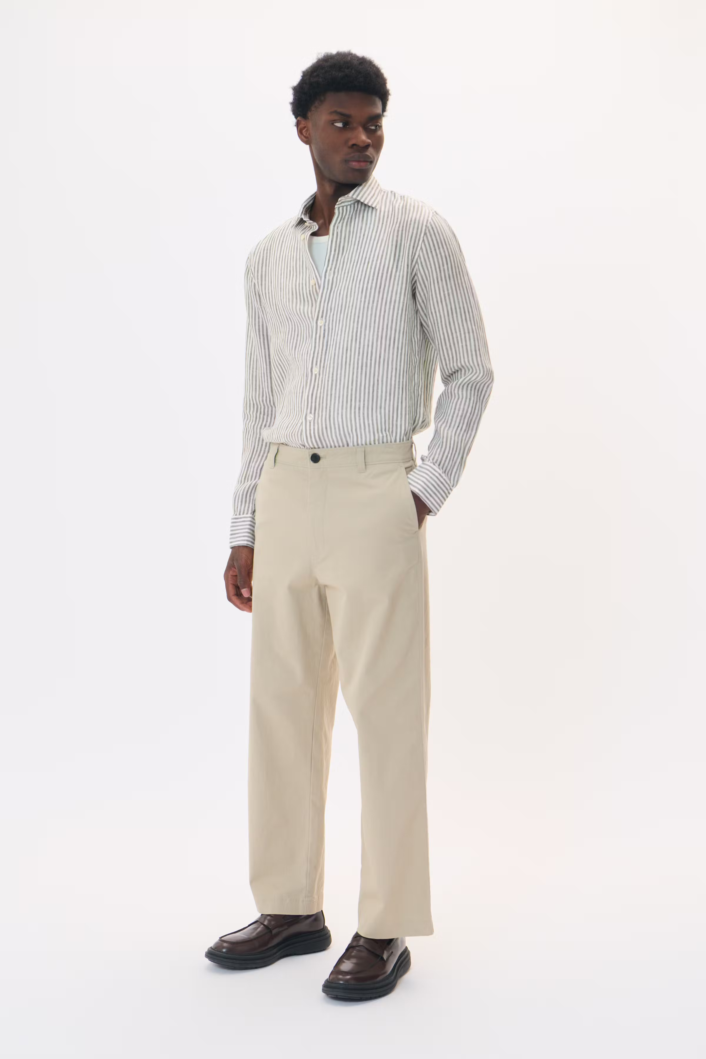 MAmarc Linneskjorte LOOKBOOK FRONT 30207239-190309