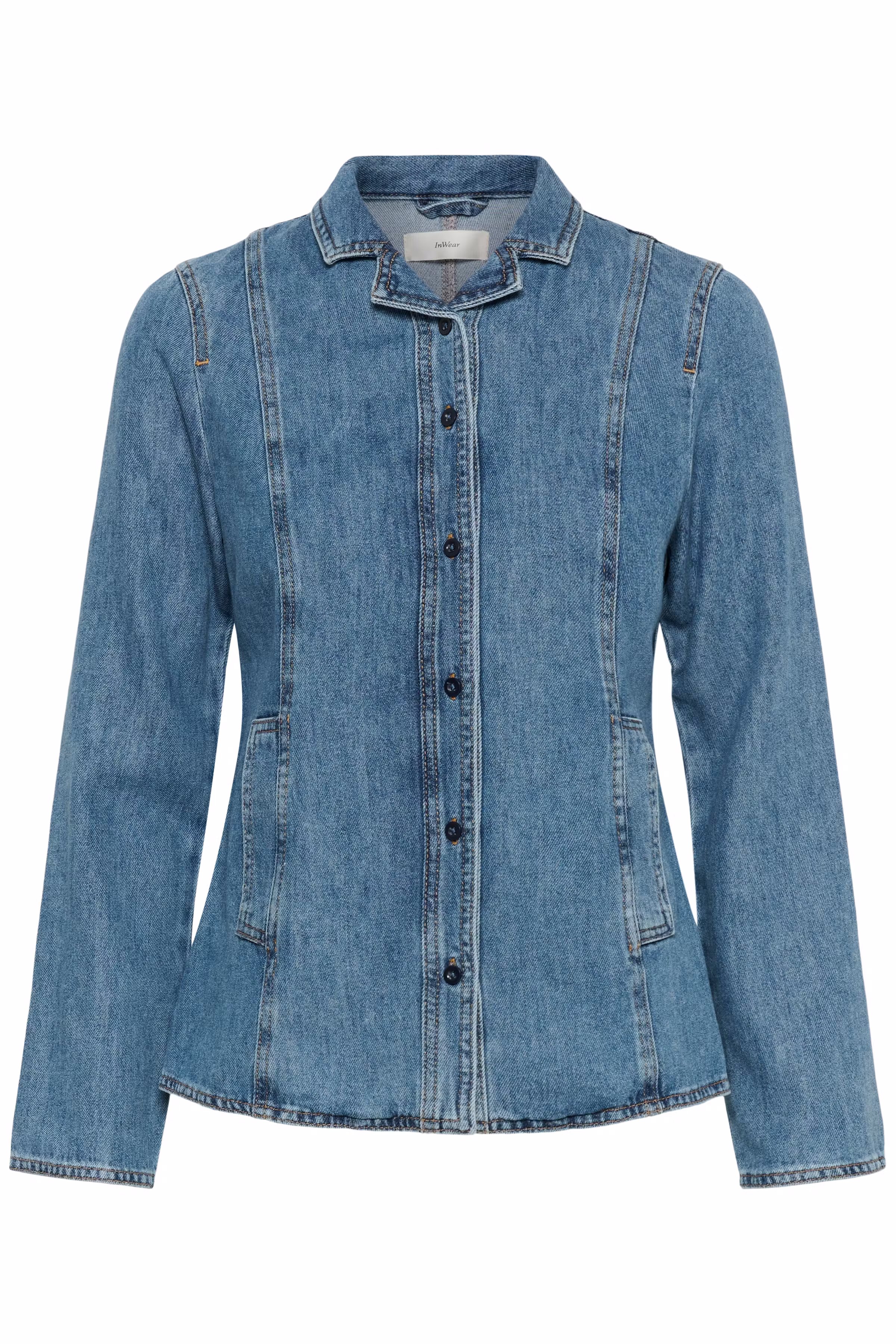 DOPHINAIW Fitted denim Shirt PACK FRONT 30112322-900006619