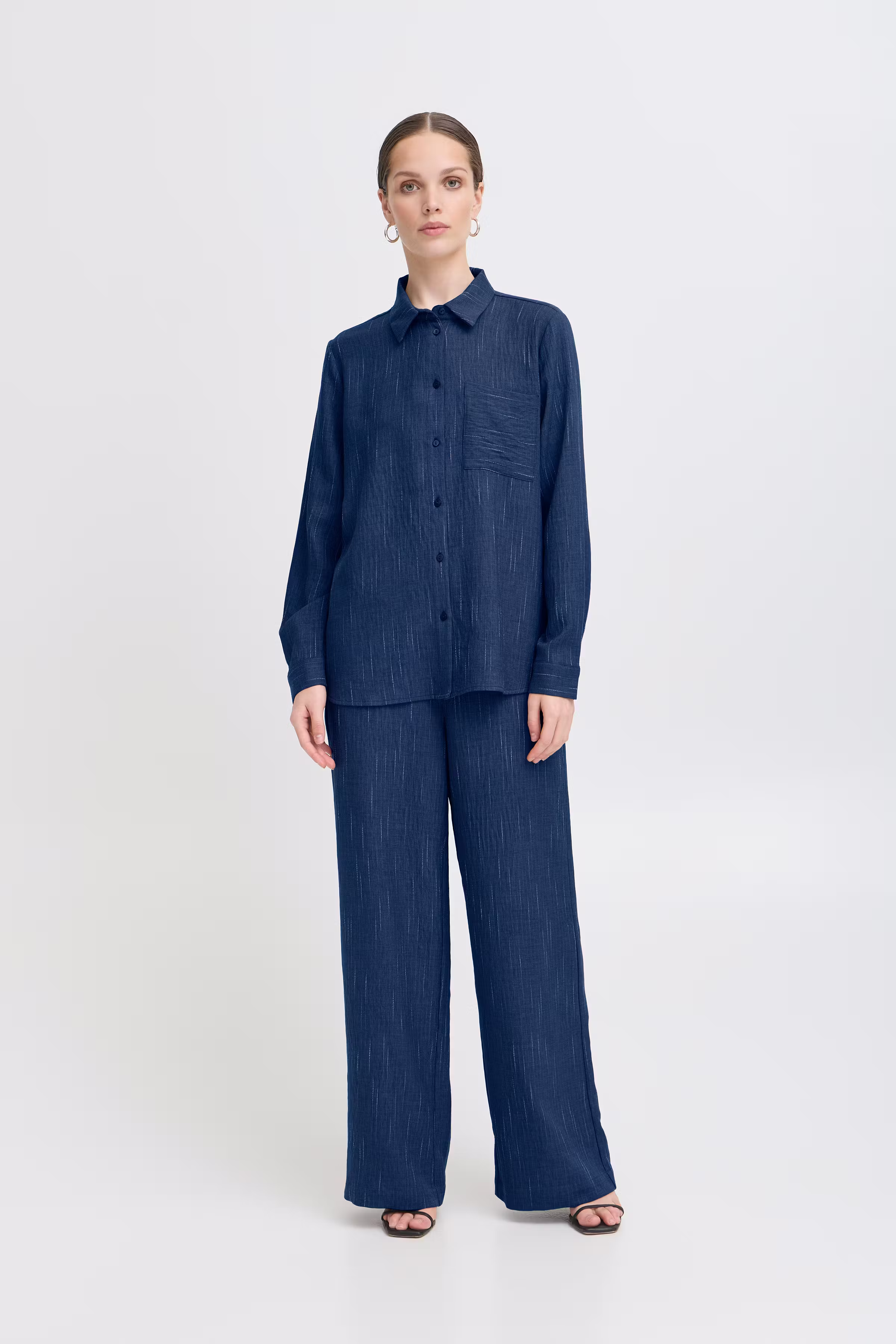 IXREMI Skjorte LOOKBOOK FRONT 20123699-205320