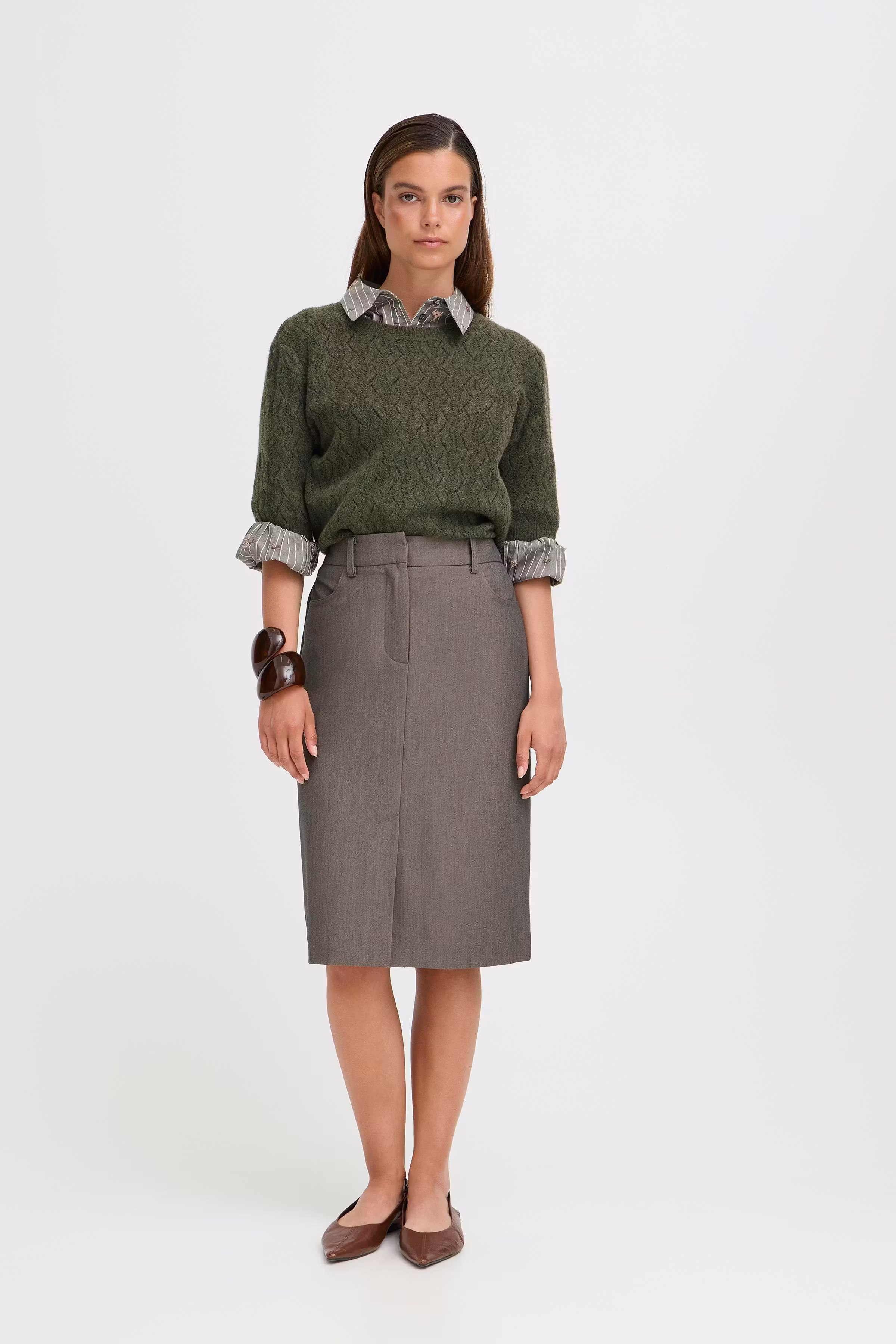 BYDANTA Kjol LOOKBOOK FRONT 20816986-1811121