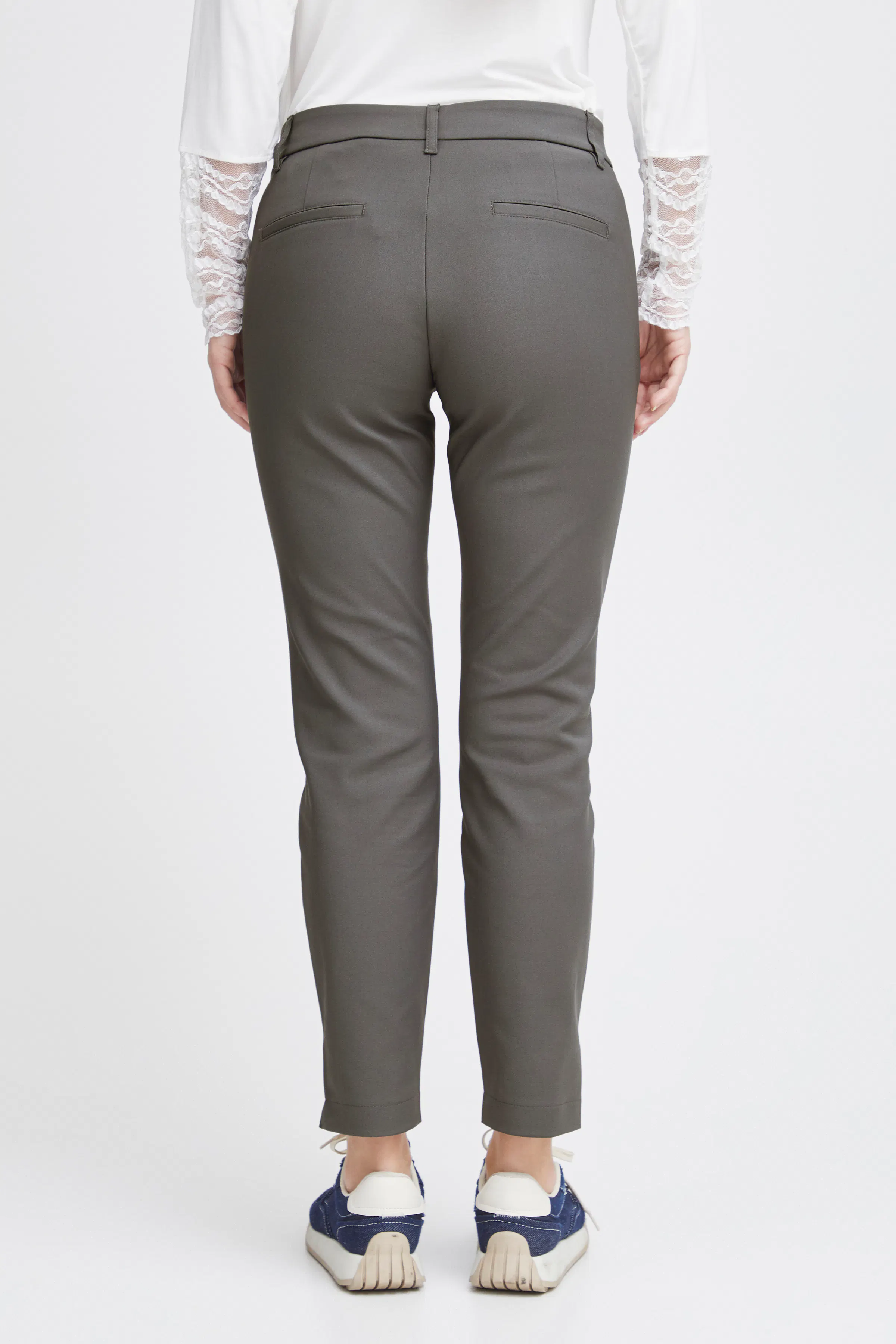 PZBINDY High Waist, Ankle Skinny Leg Bukser LOOKBOOK FRONT 50206891-193906